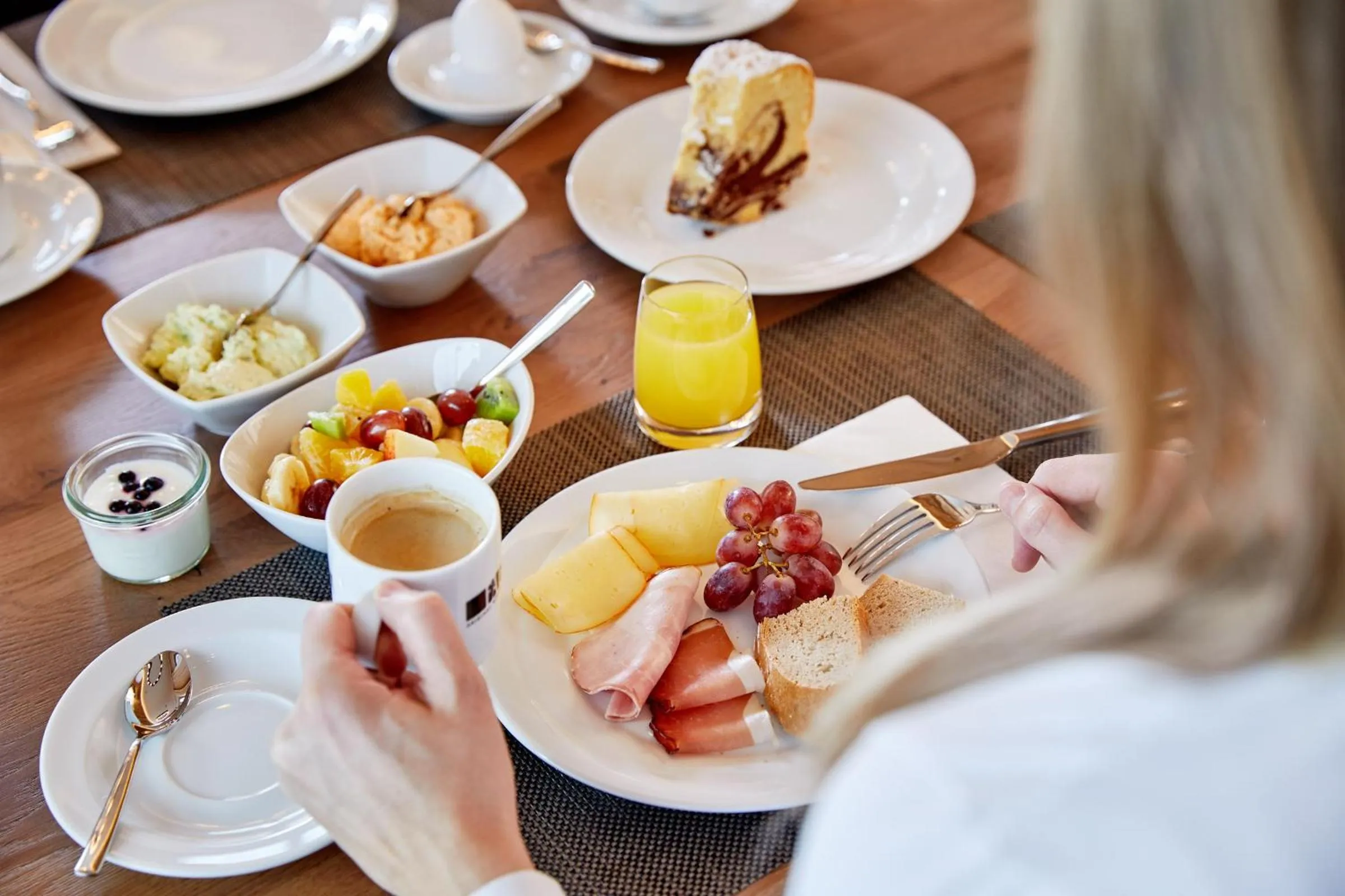 Buffet breakfast in Berglodge Grossarl