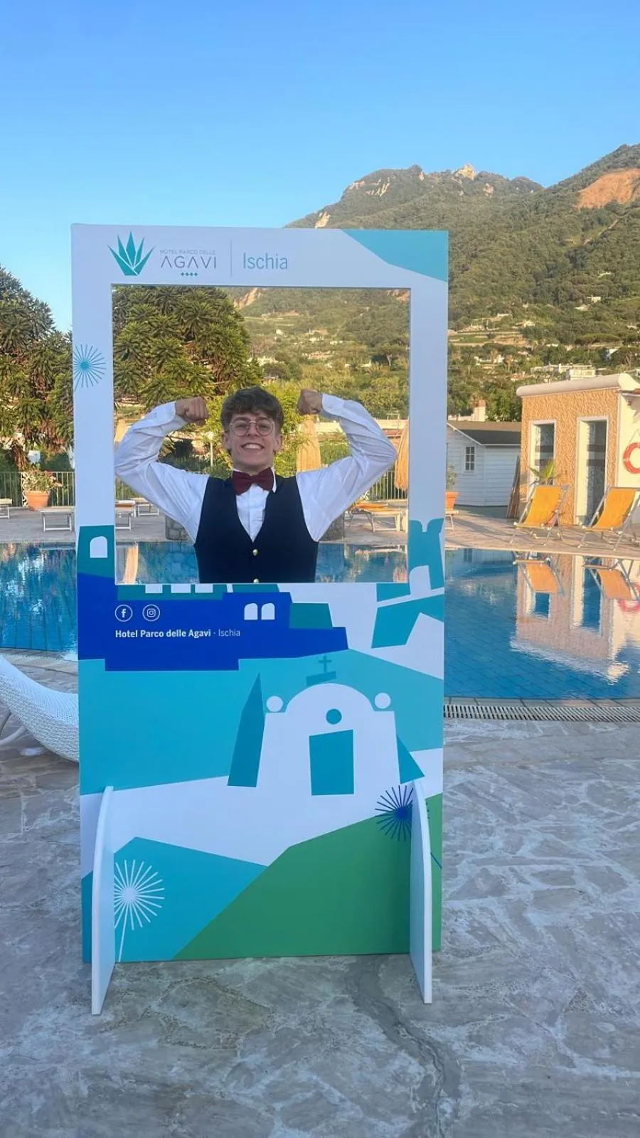 Swimming pool in Hotel Parco Delle Agavi