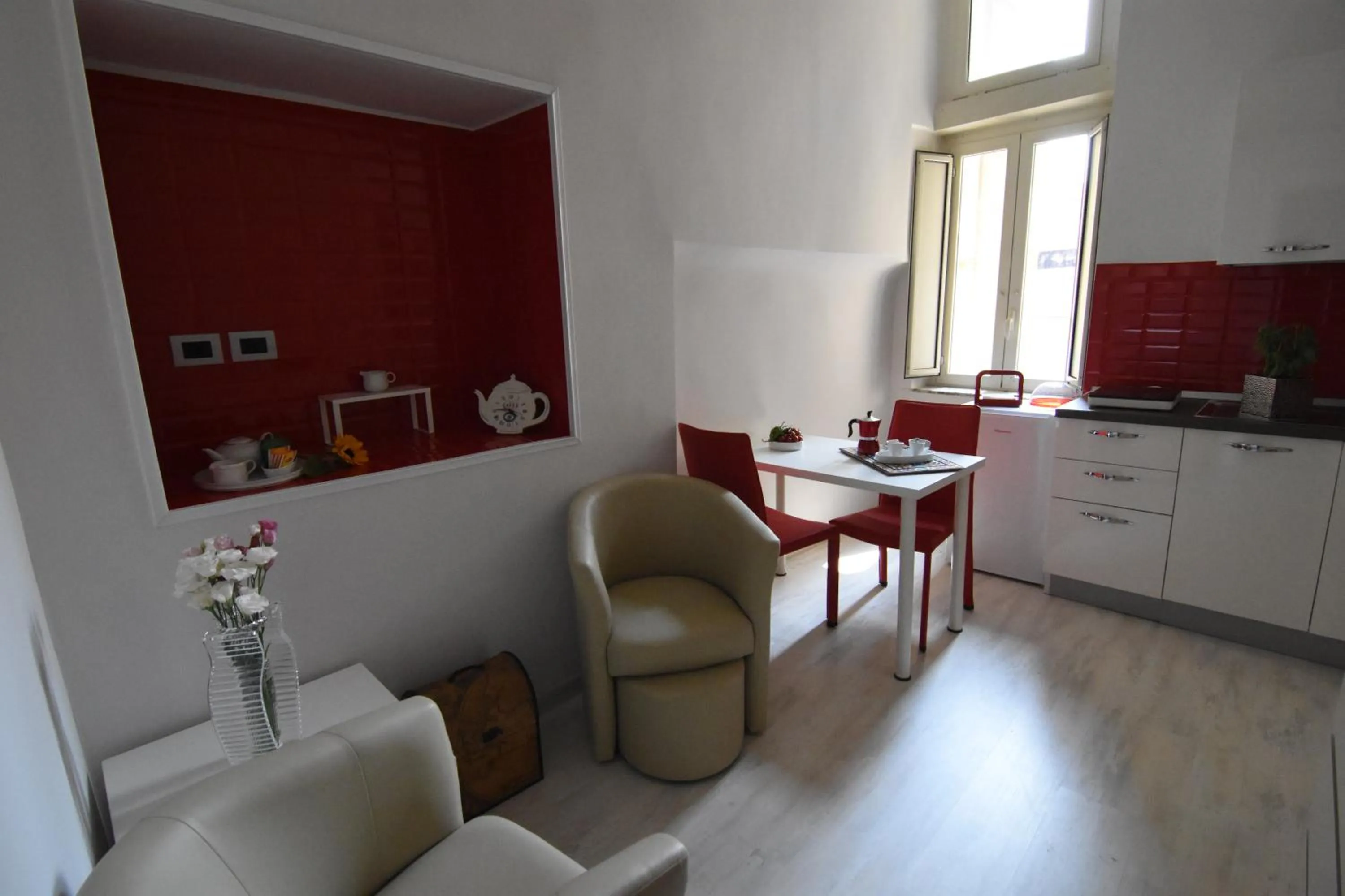 Seating area in Nanà Bed and Breakfast