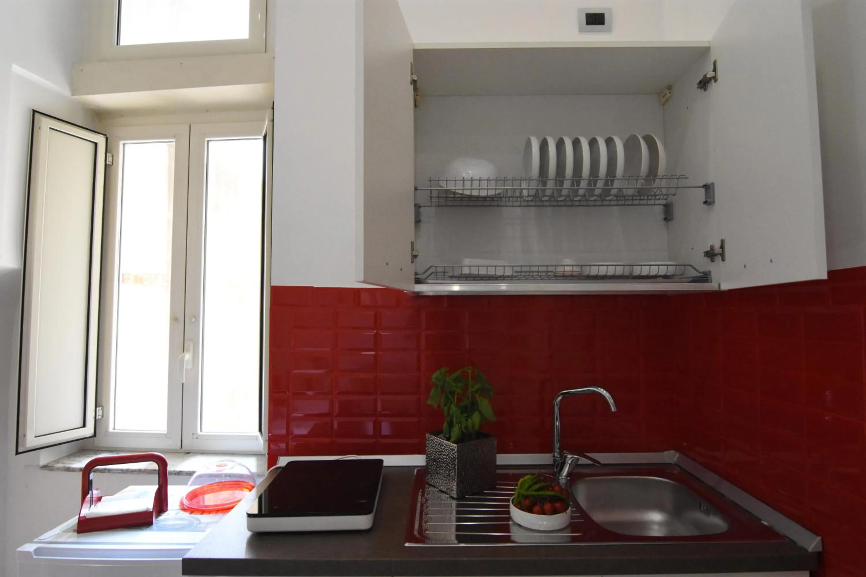 Kitchen or kitchenette in Nanà Bed and Breakfast