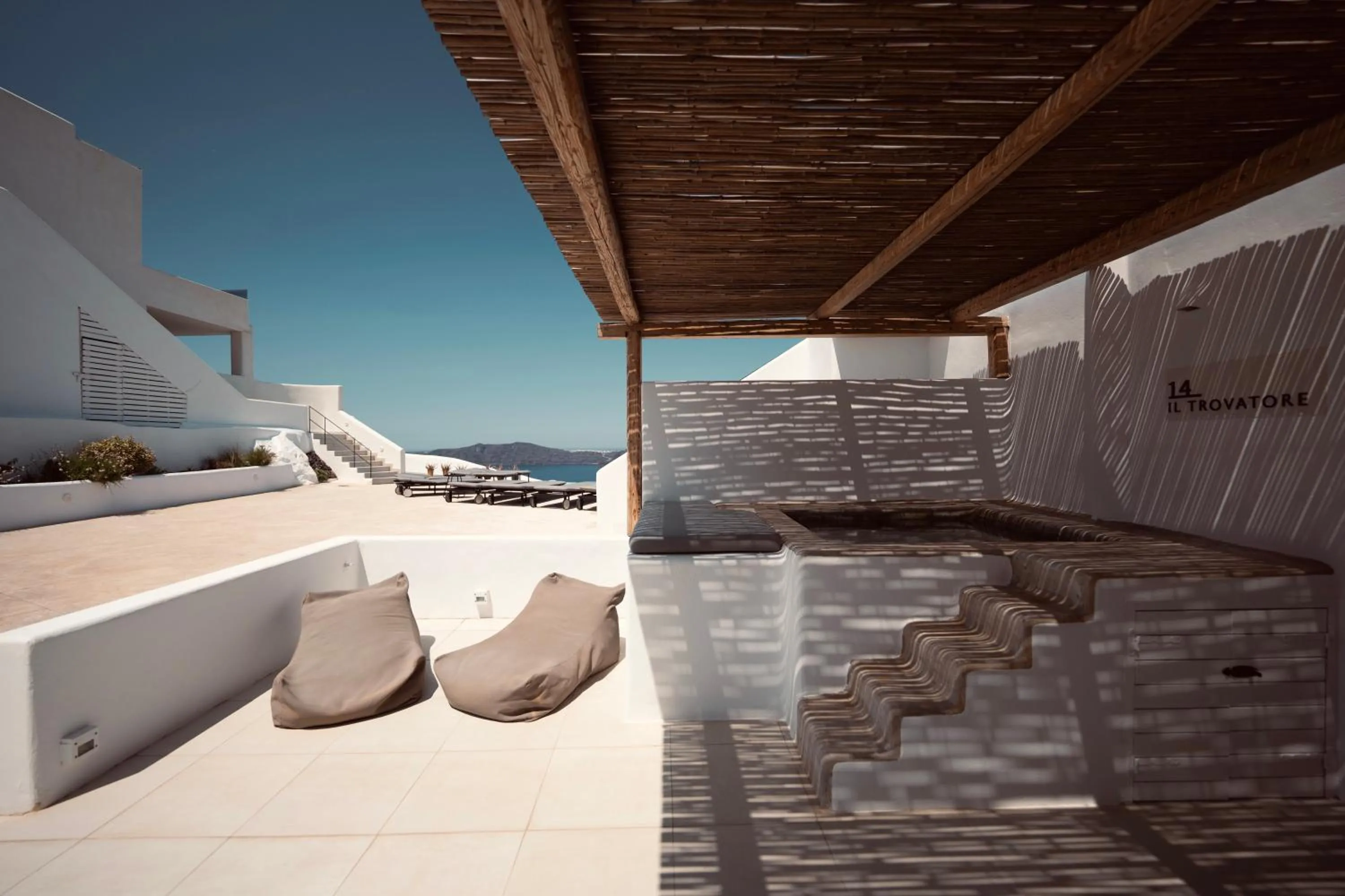 Balcony/Terrace in Rocabella Santorini Hotel & Spa