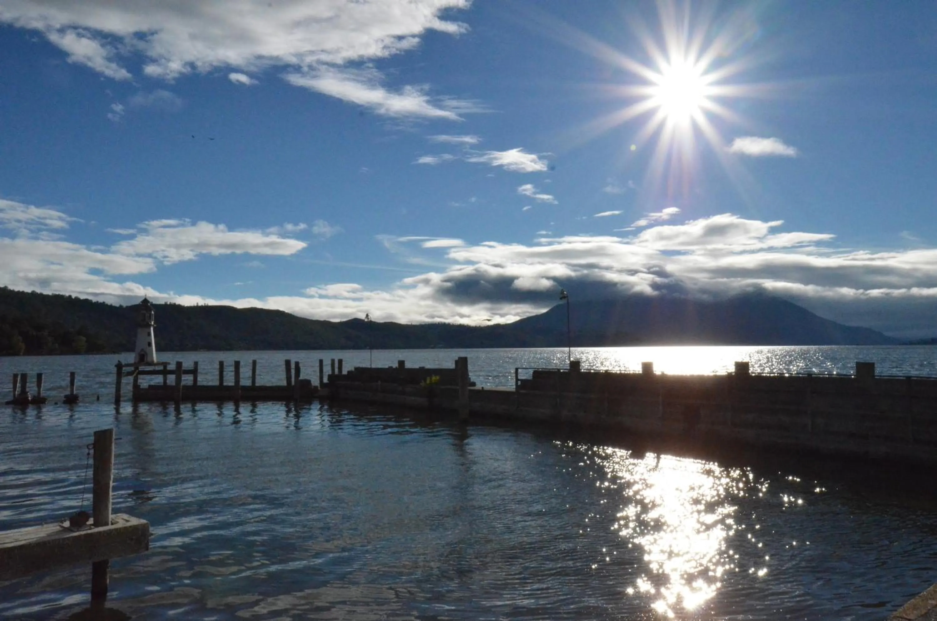 Lake view in Lamplighter Motel Clearlake