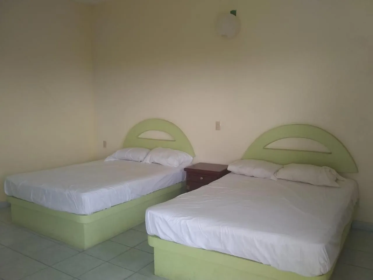 Bed in Hotel Azulejos