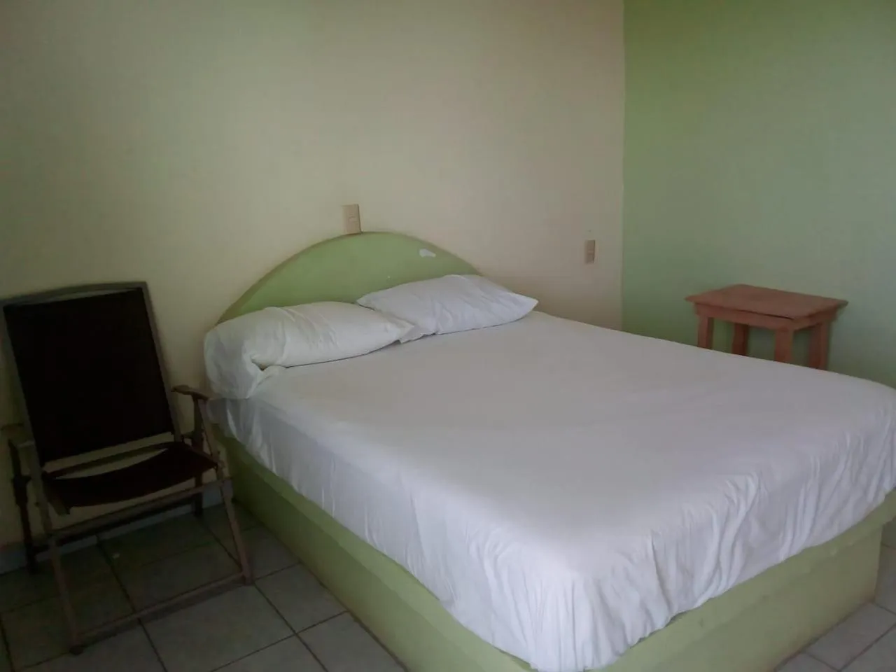 Bed in Hotel Azulejos