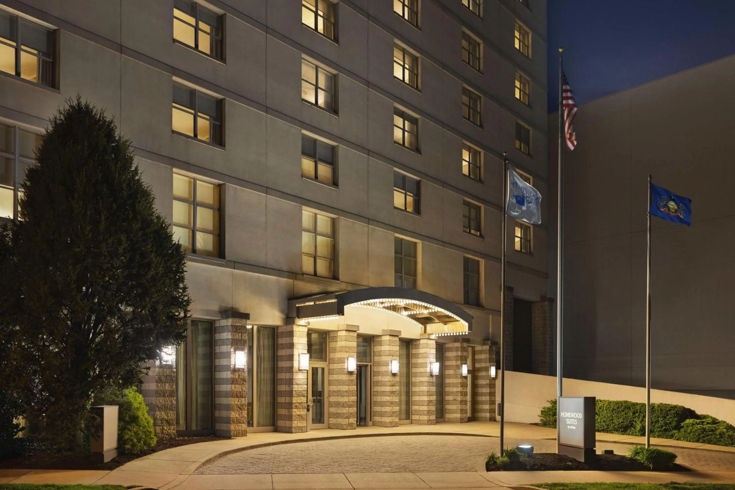 Property building in Homewood Suites by Hilton Philadelphia-City Avenue