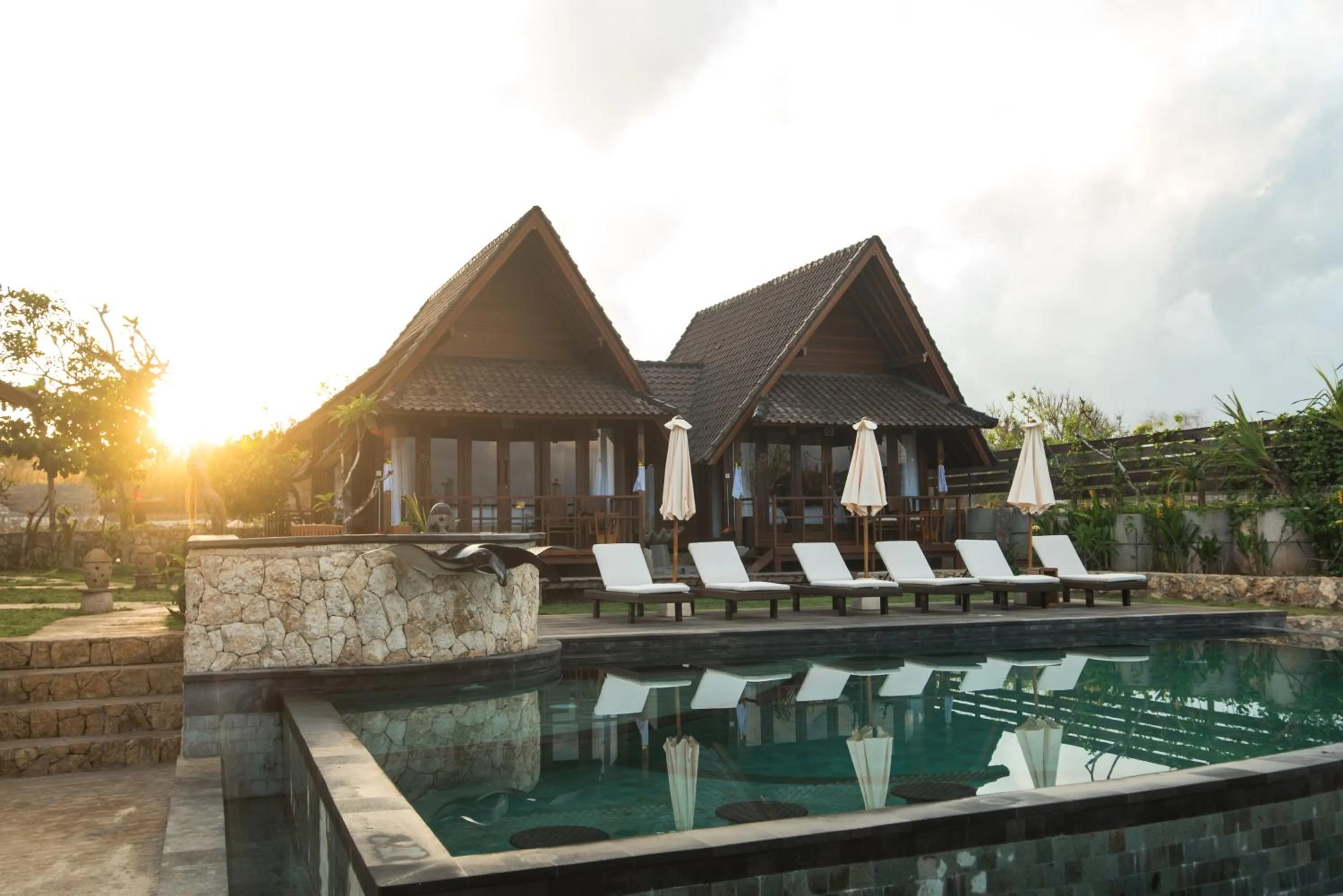 Swimming pool in D'byas Dream Beach Club and Villa