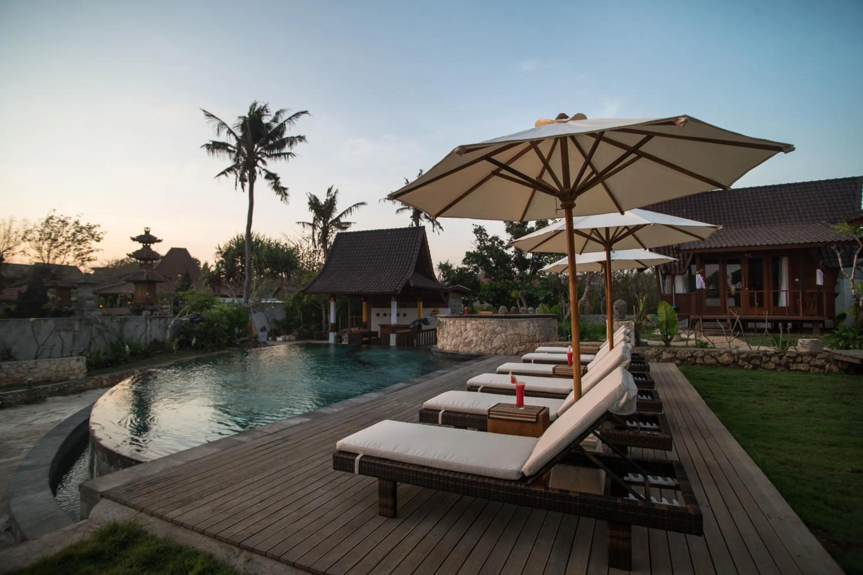 Swimming pool in D'byas Dream Beach Club and Villa