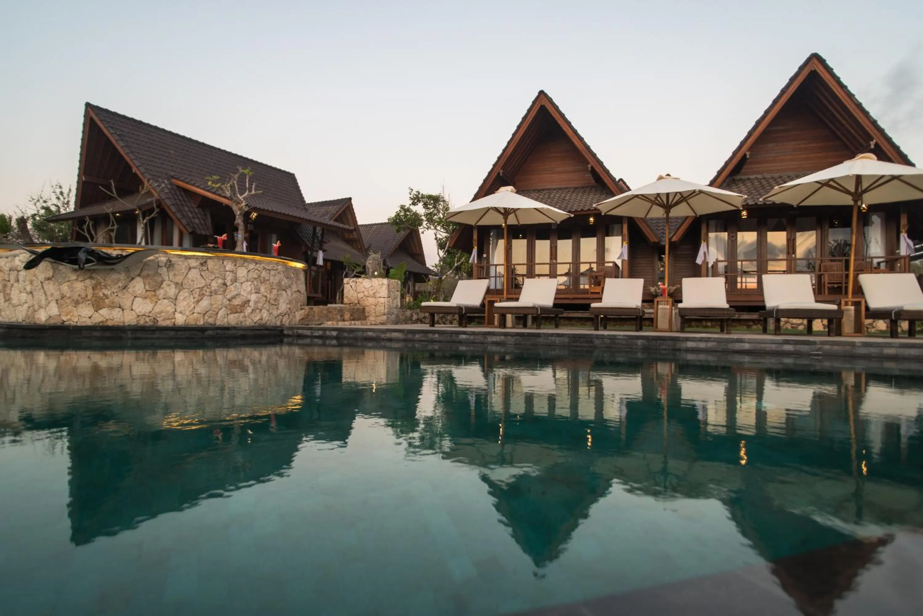 Swimming pool in D'byas Dream Beach Club and Villa