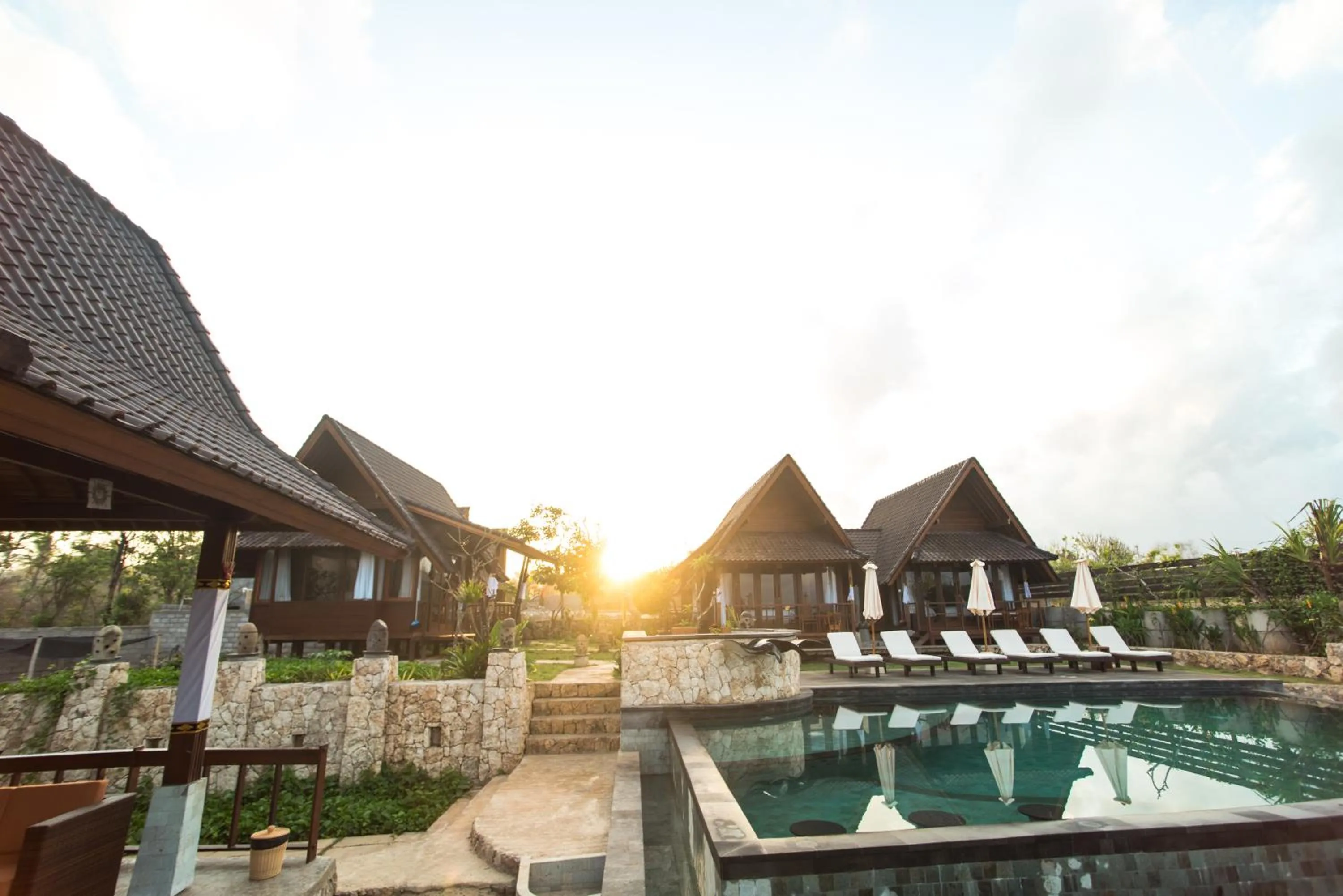 Swimming pool in D'byas Dream Beach Club and Villa