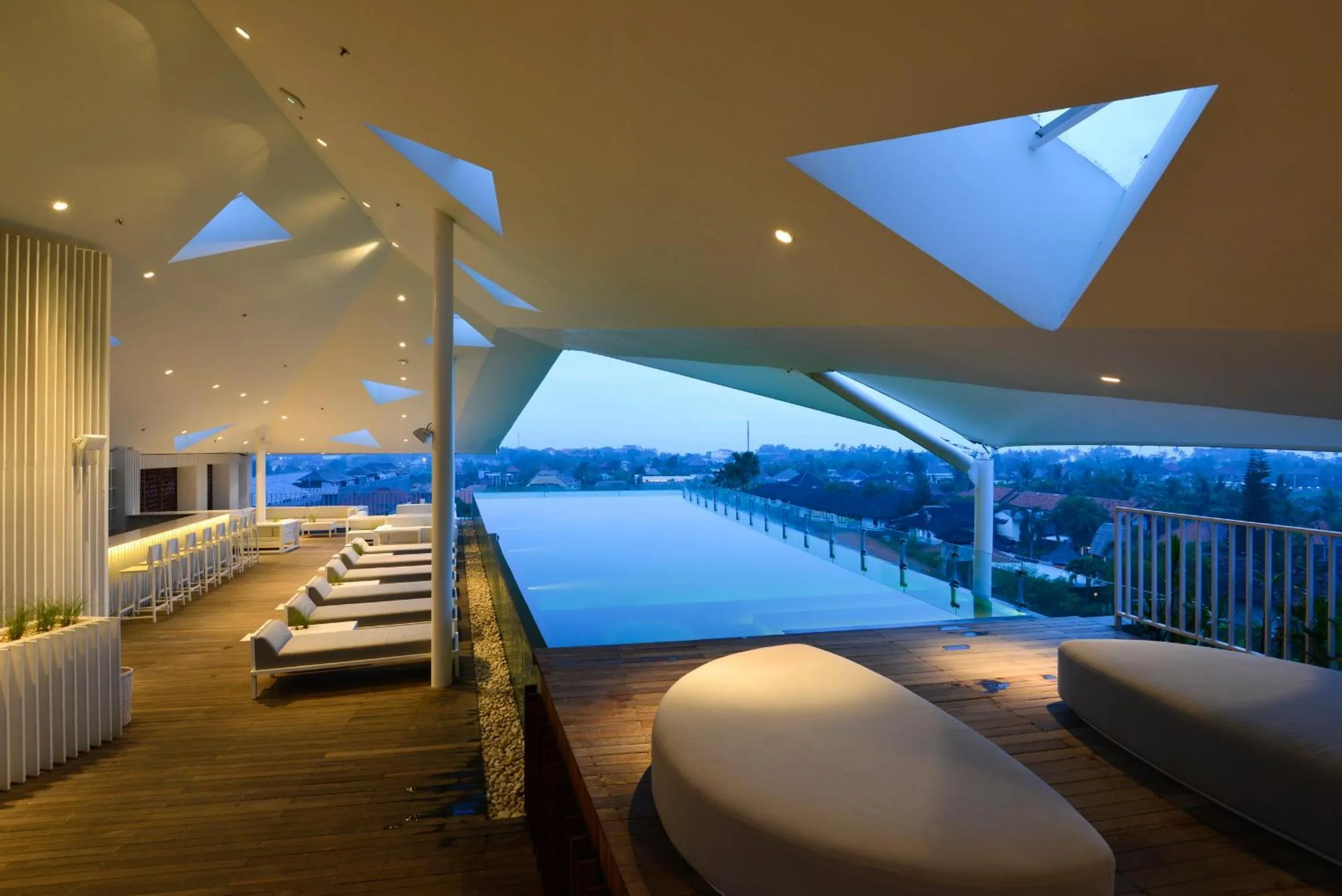 Swimming pool in IZE Seminyak by LifestyleRetreats