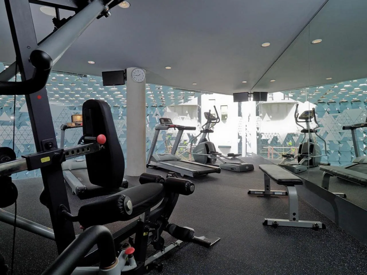 Fitness centre/facilities in IZE Seminyak by LifestyleRetreats