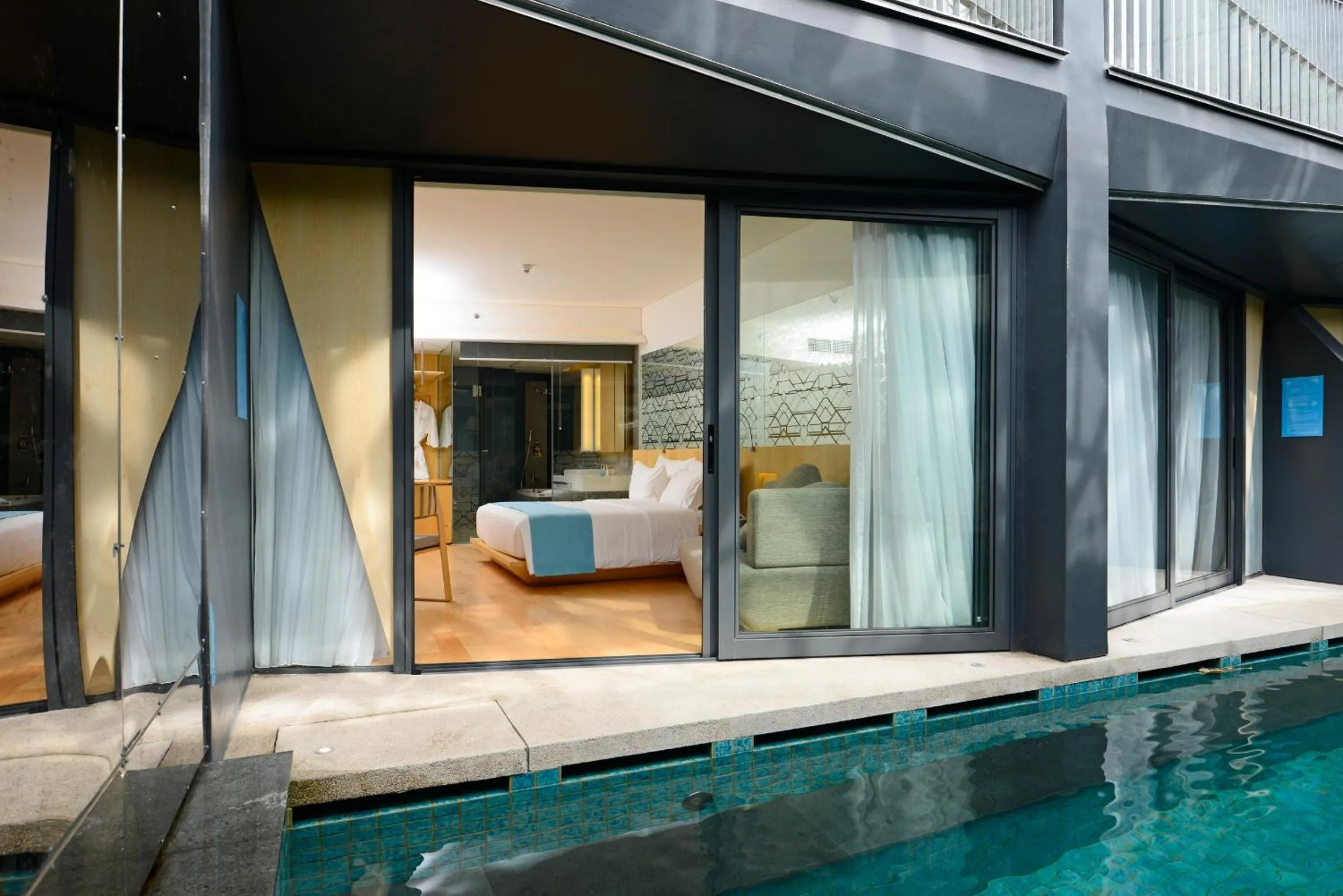 Swimming pool in IZE Seminyak by LifestyleRetreats