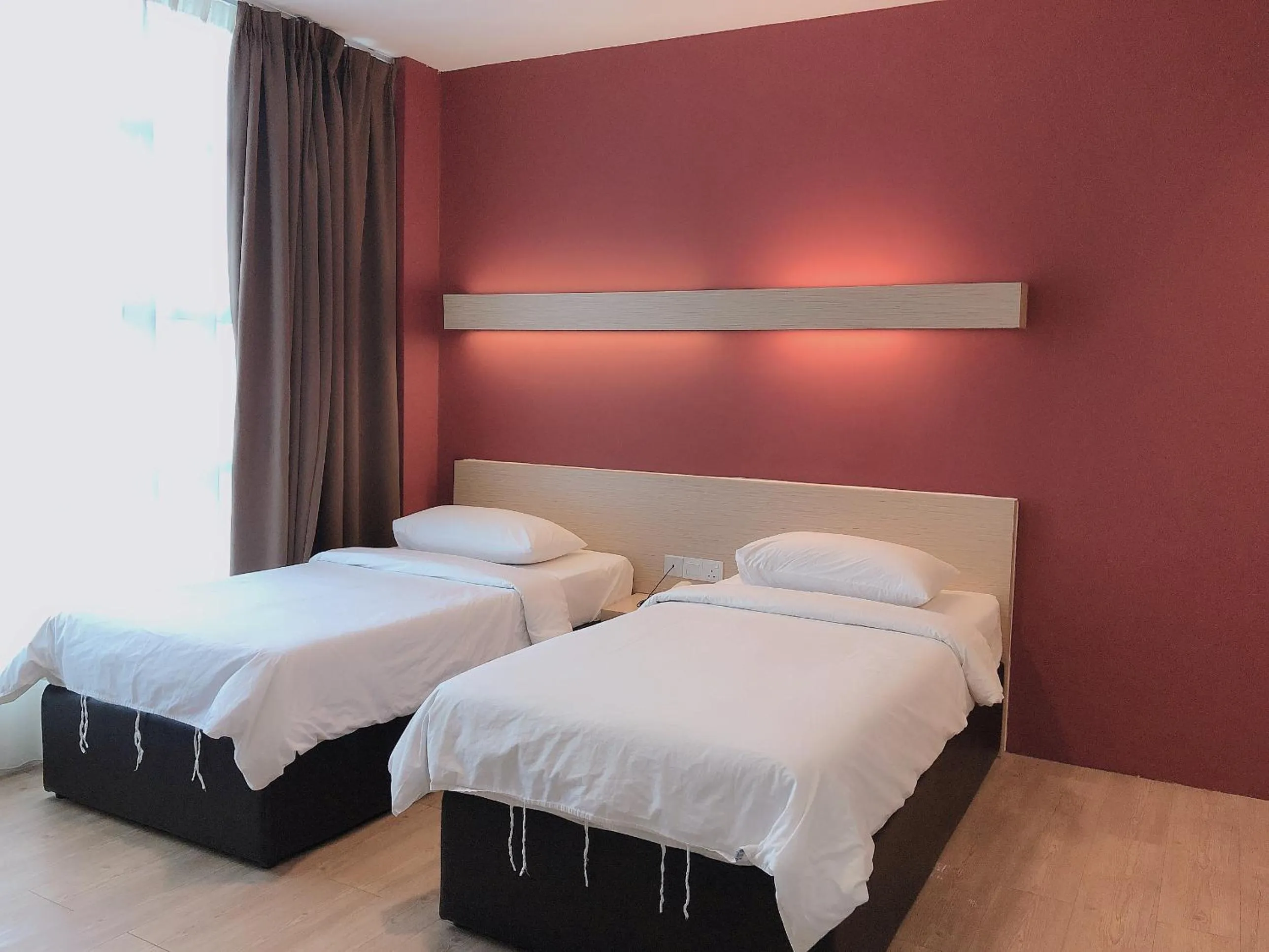 Bed in Tras Mutiara Hotel Bentong