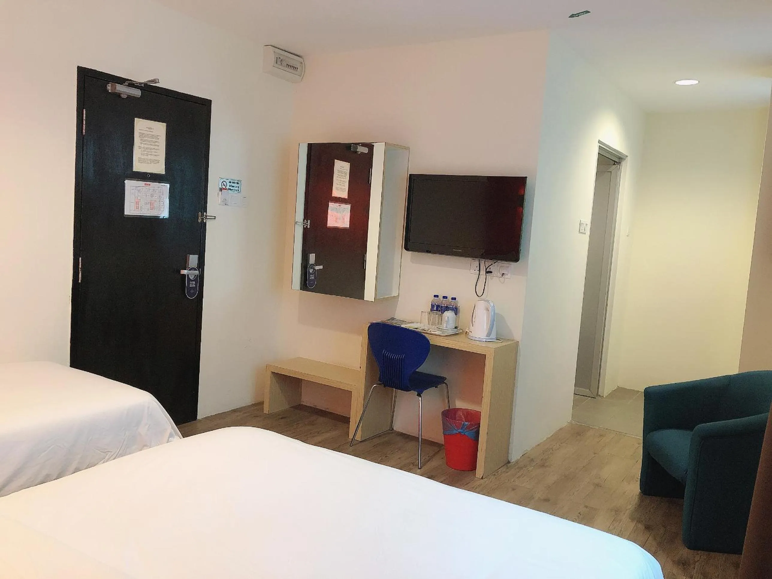 Bed in Tras Mutiara Hotel Bentong