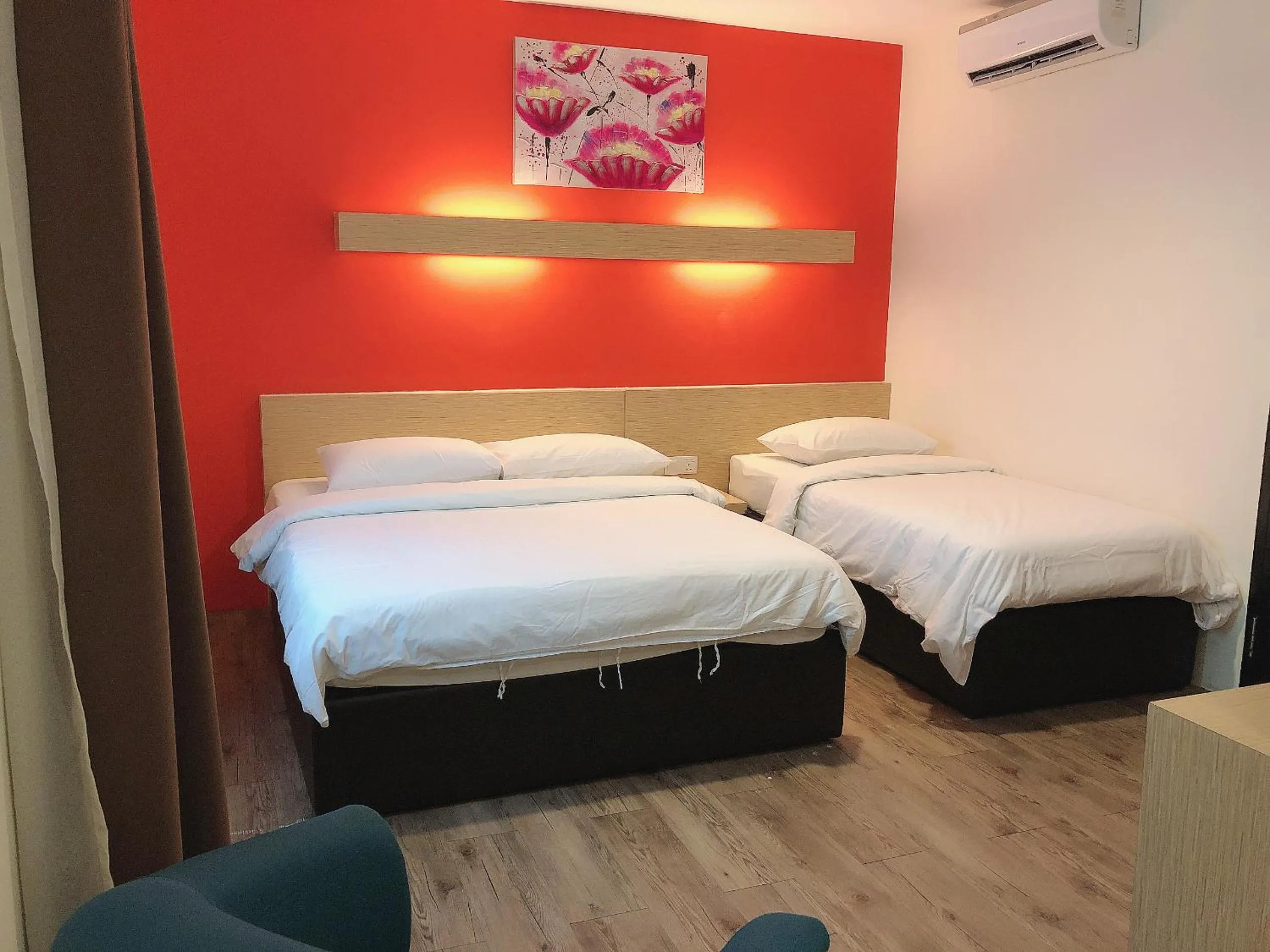 Bed in Tras Mutiara Hotel Bentong