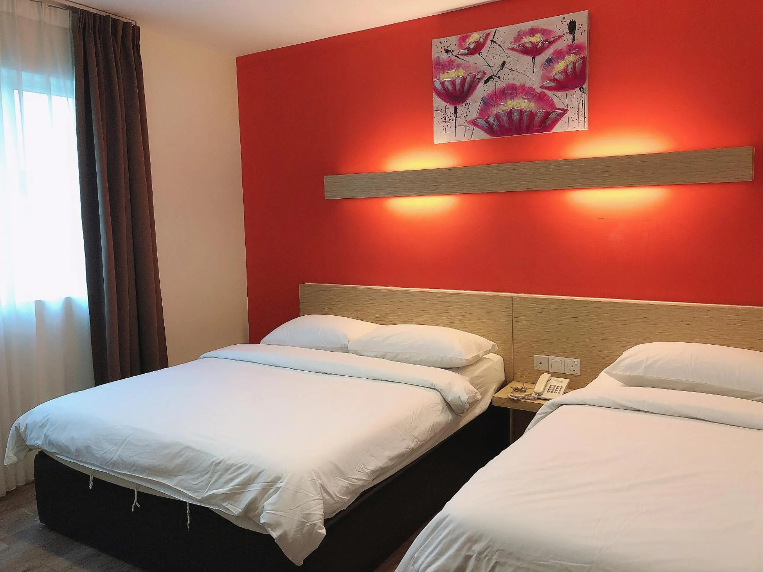 Bed in Tras Mutiara Hotel Bentong