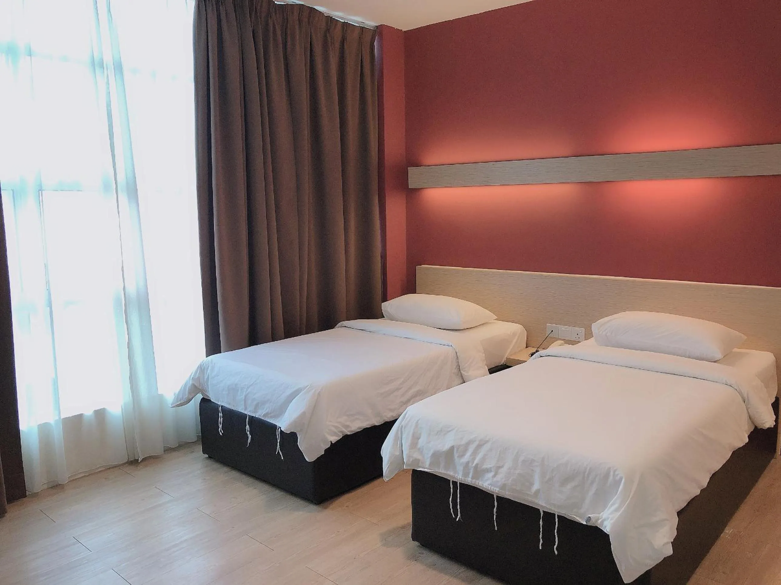 Bed in Tras Mutiara Hotel Bentong