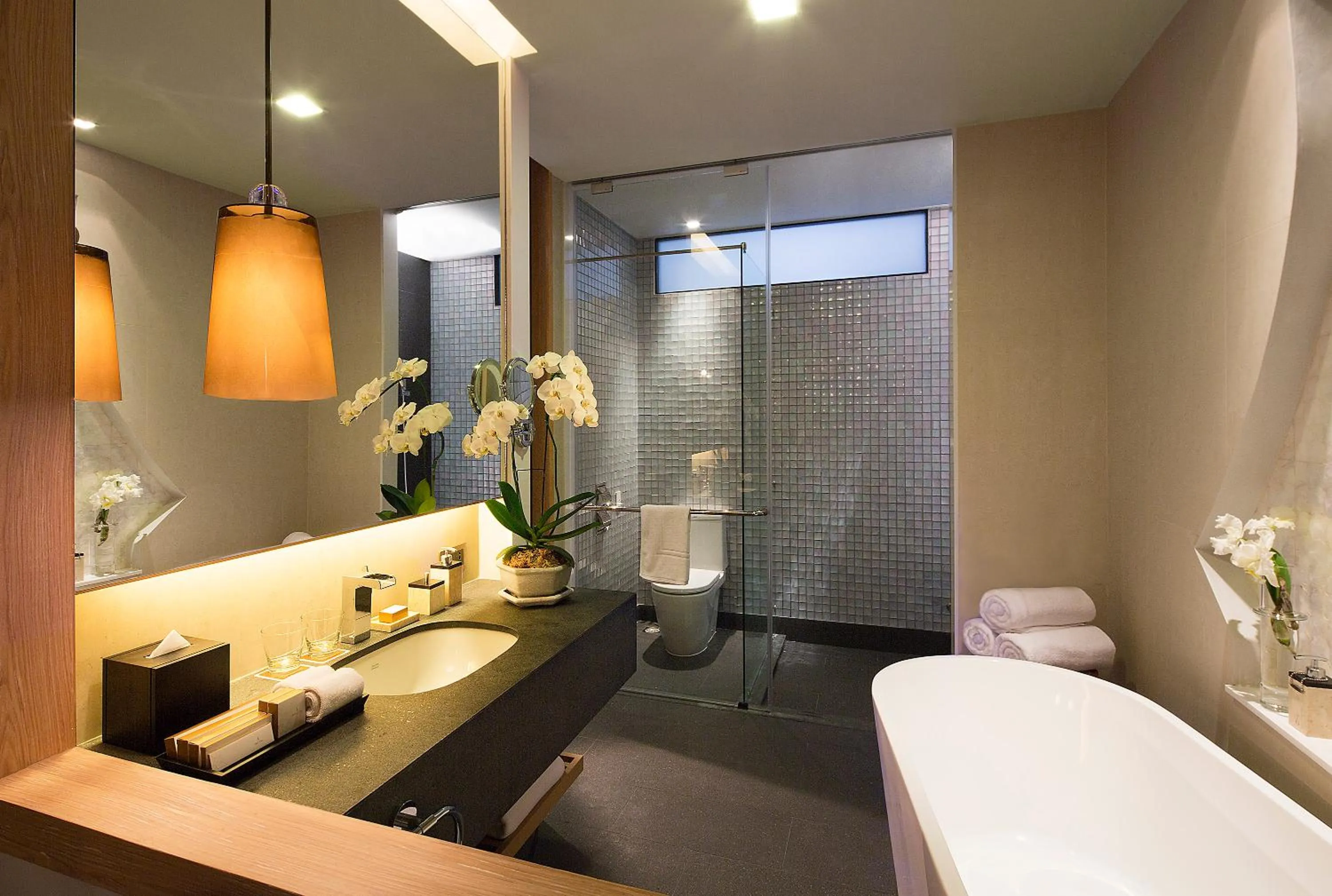 Bathroom in Avista Hideaway Phuket Patong - MGallery