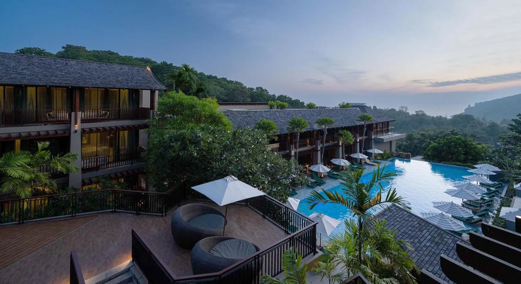 Swimming pool in Avista Hideaway Phuket Patong - MGallery