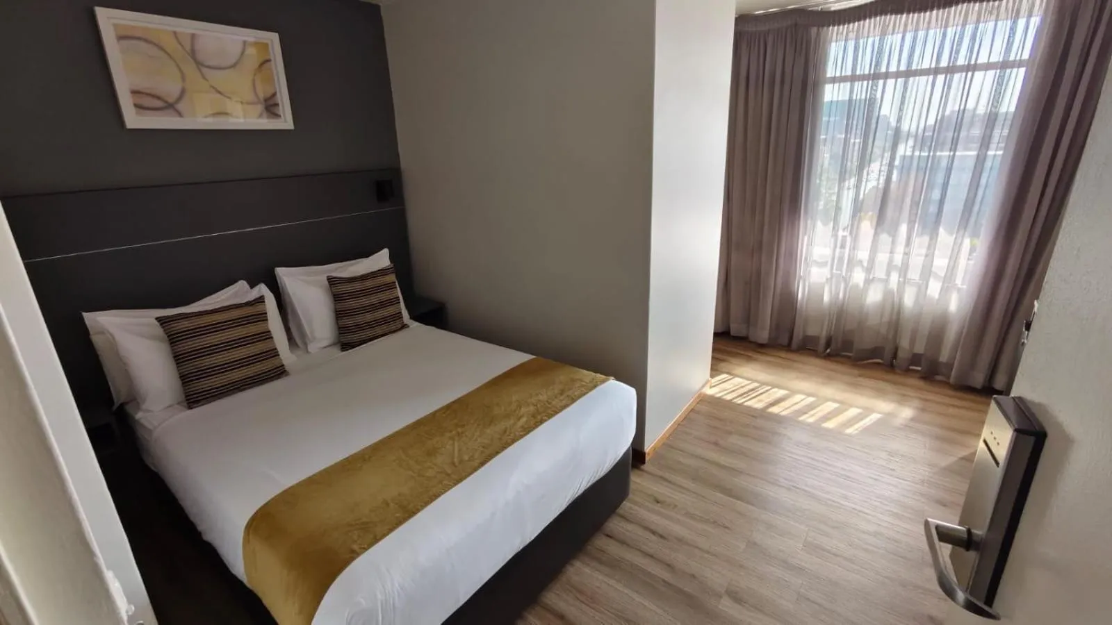 Bed in THE Pretoria Hotel