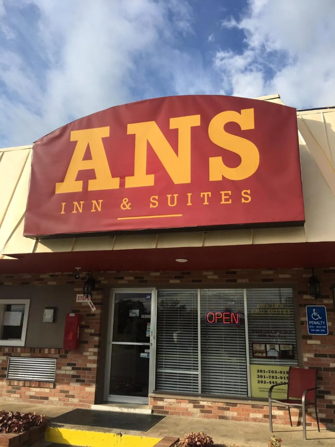 Facade/entrance in ANS INN & SUITES