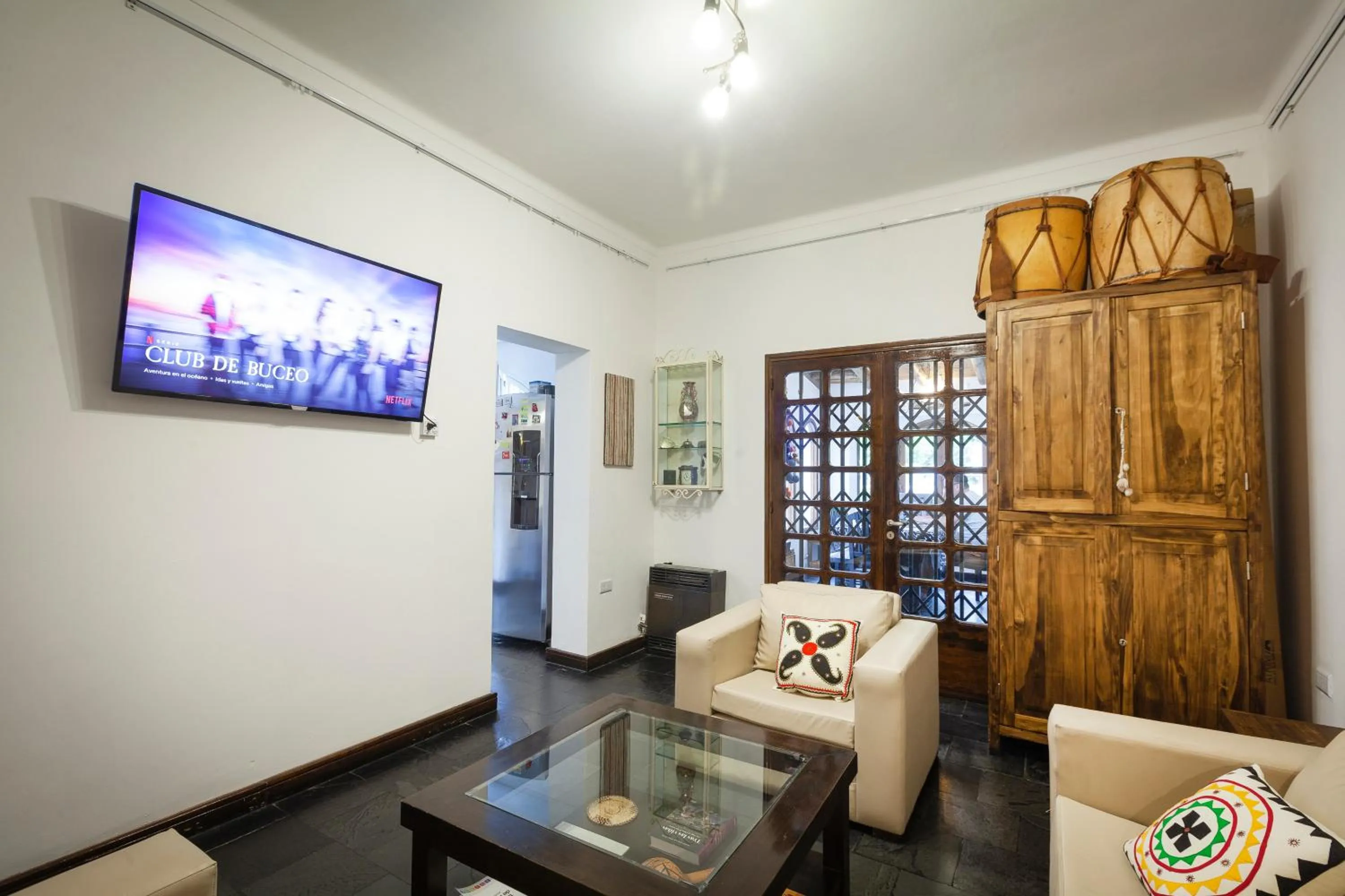 Communal lounge/ TV room in Posada de Rosas