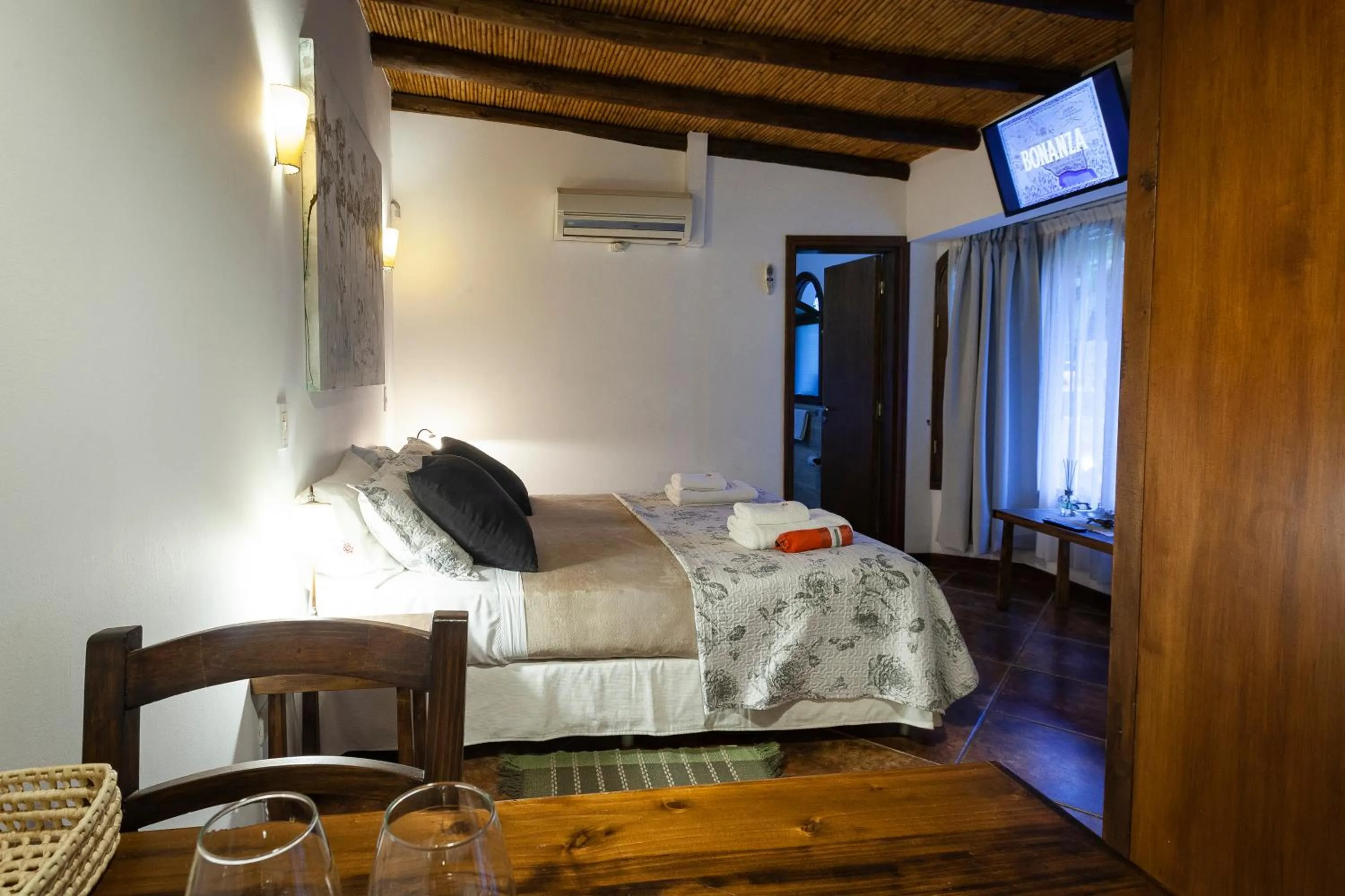 Bed in Posada de Rosas