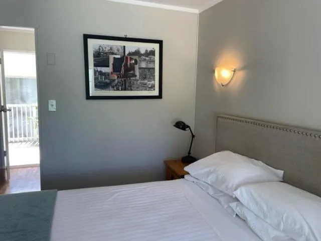 Bed in Bridgehouse Lodge