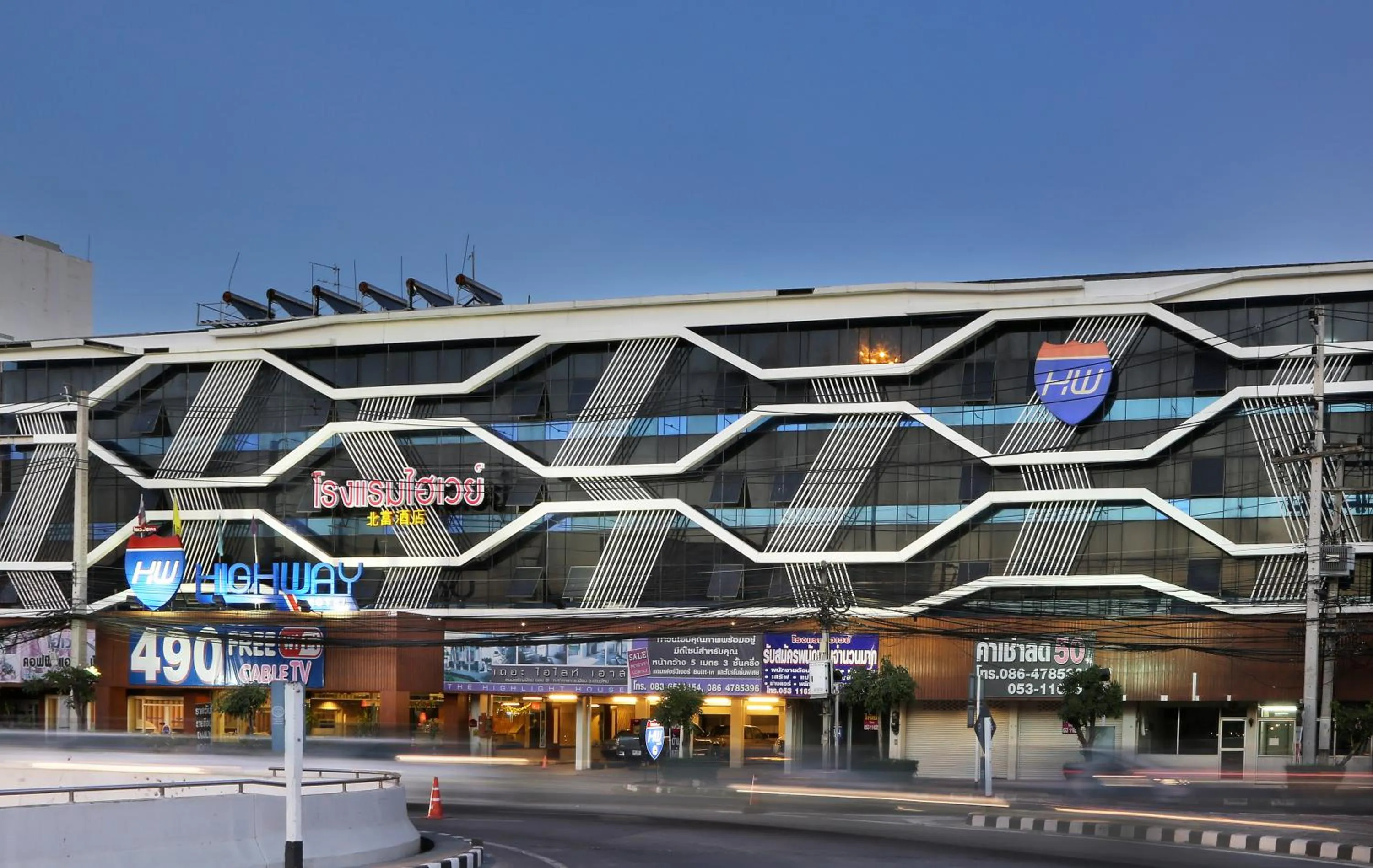 Property building in Highway Hotel