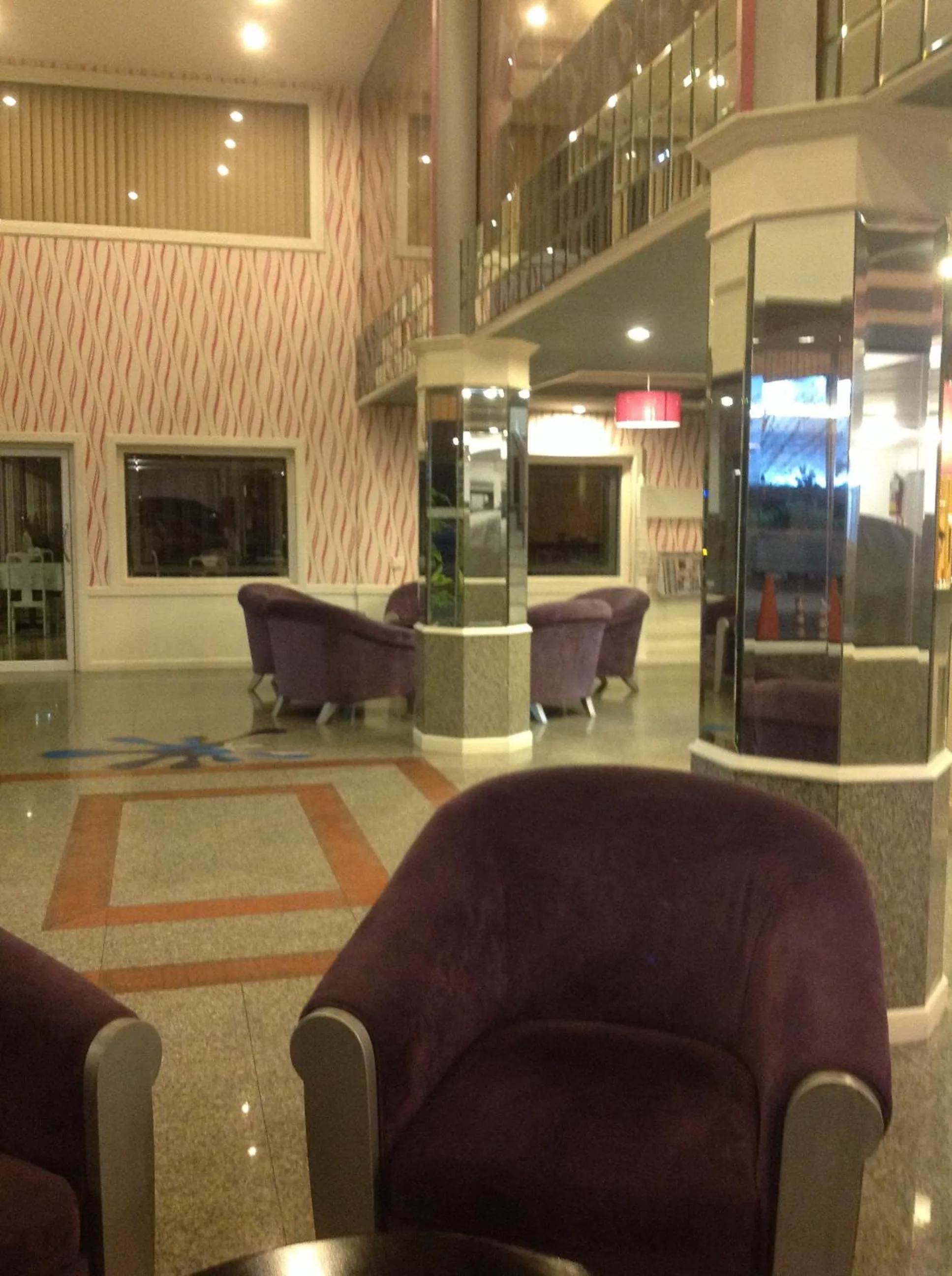 Decorative detail in Highway Hotel