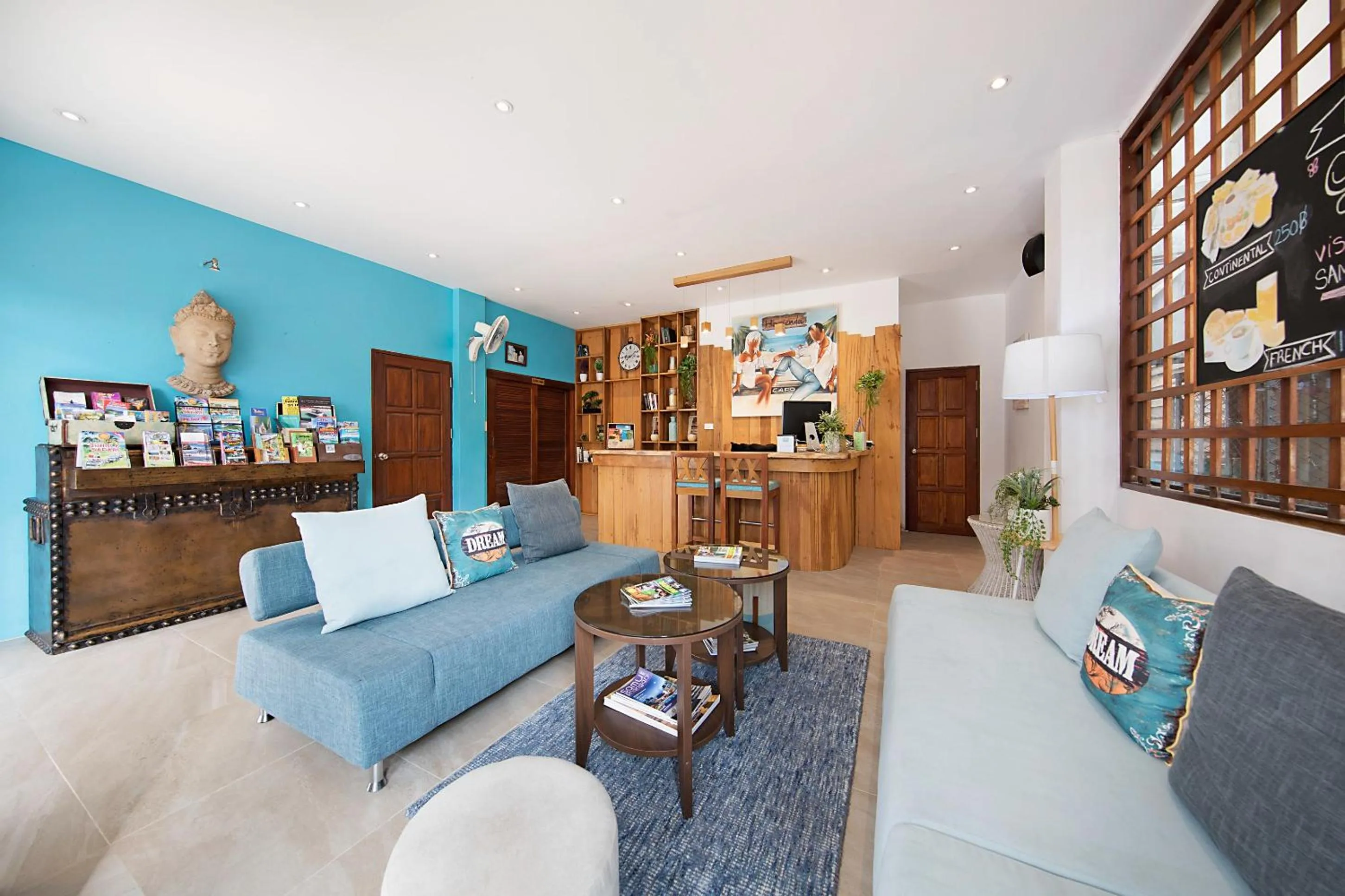 Lobby or reception in Hacienda Fisherman's Village Koh Samui