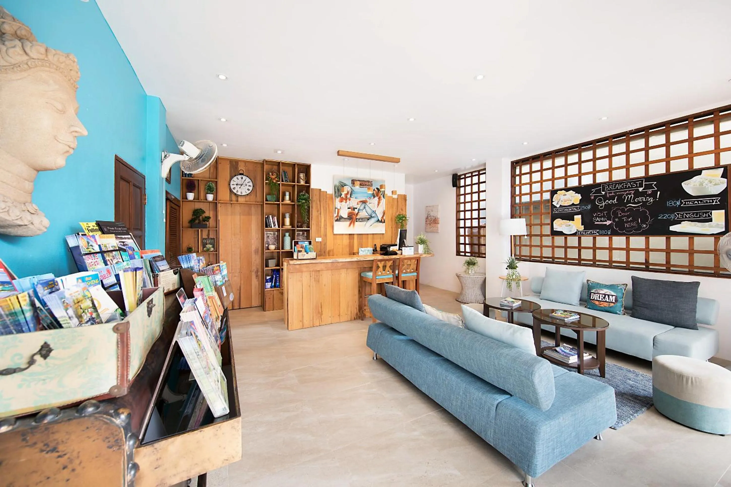 Lobby or reception in Hacienda Fisherman's Village Koh Samui