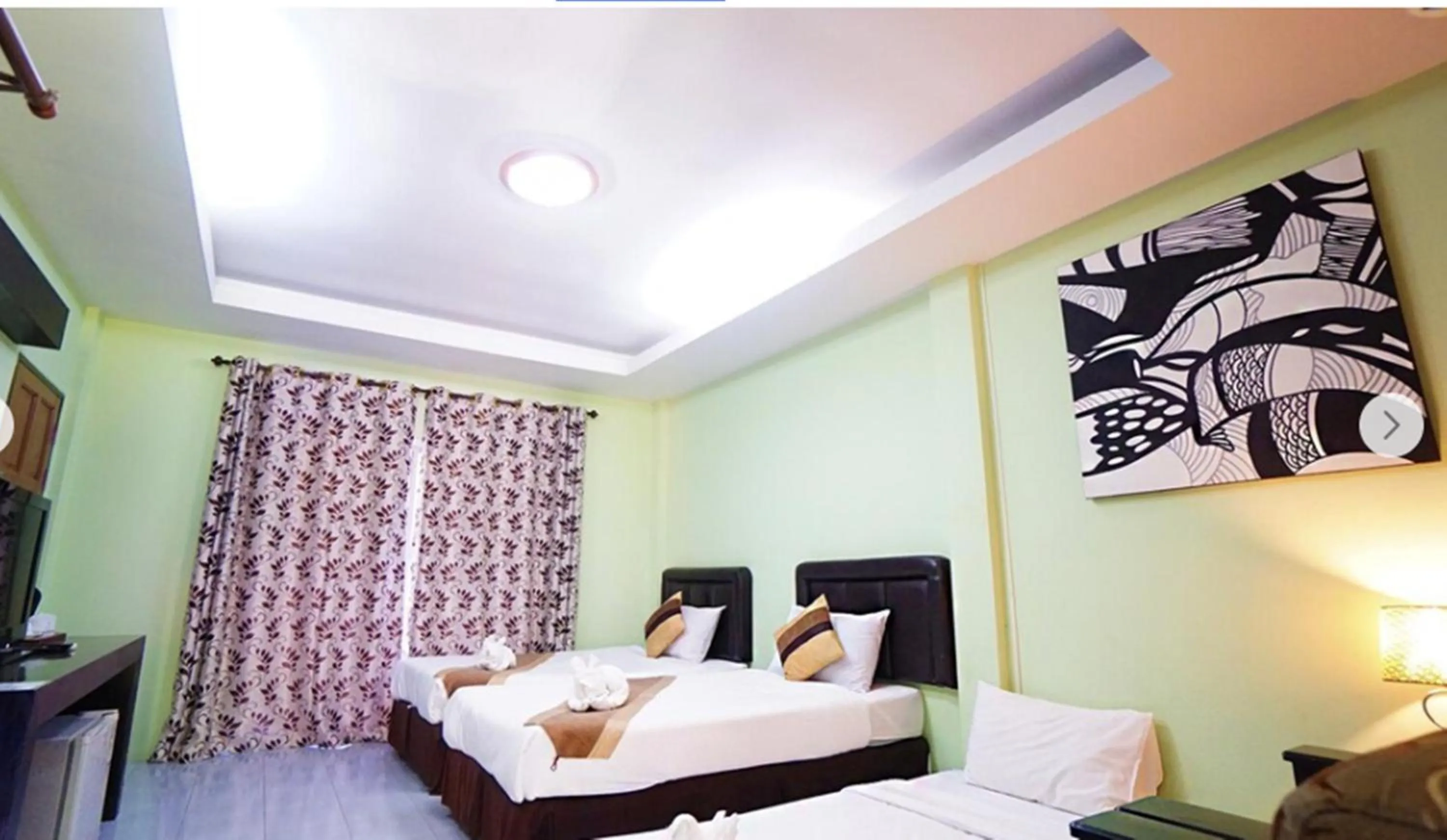 Bedroom, Bed in Aurora Resort Kanchanaburi