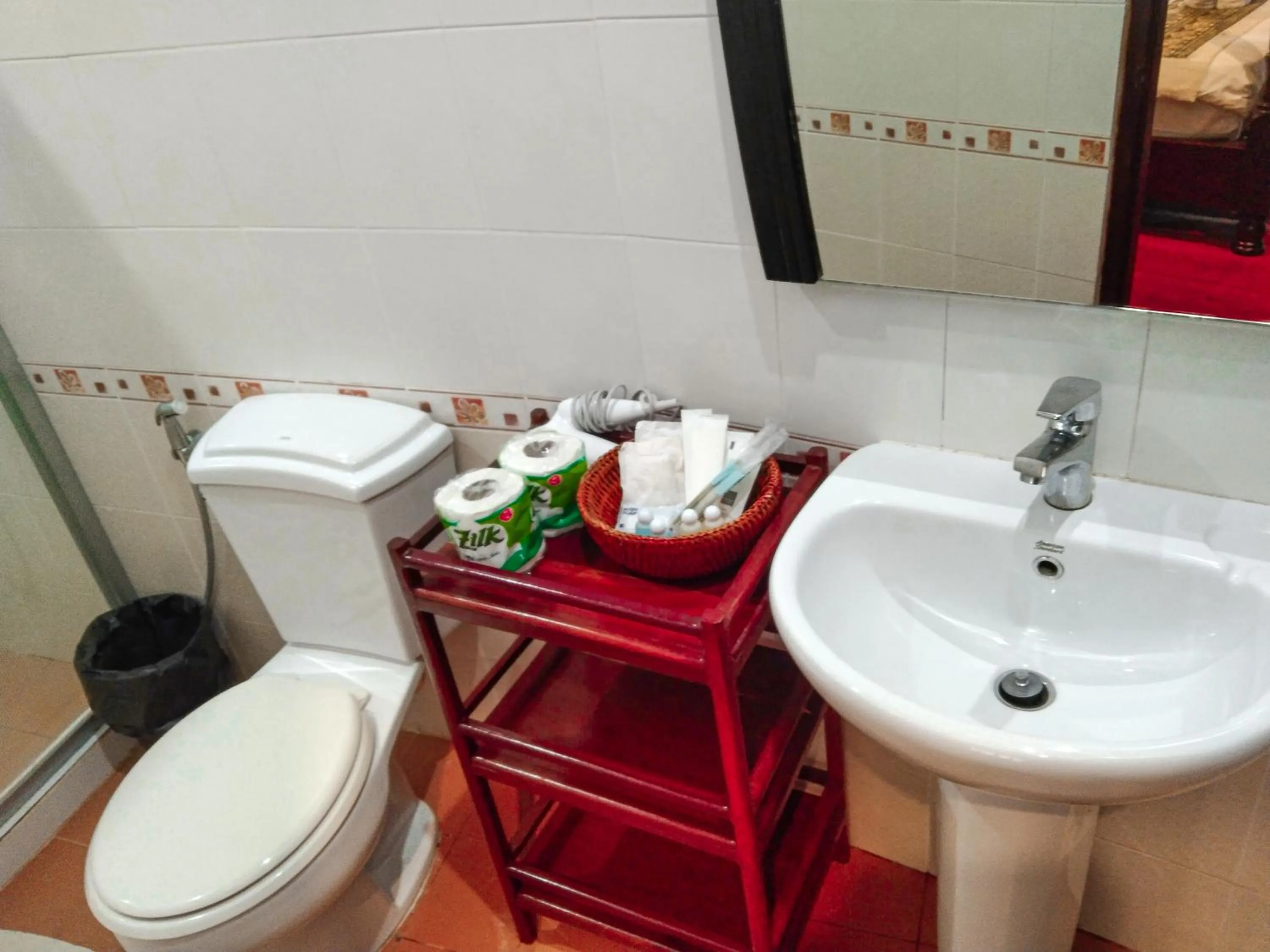 Bathroom in Ban Lakkham River View