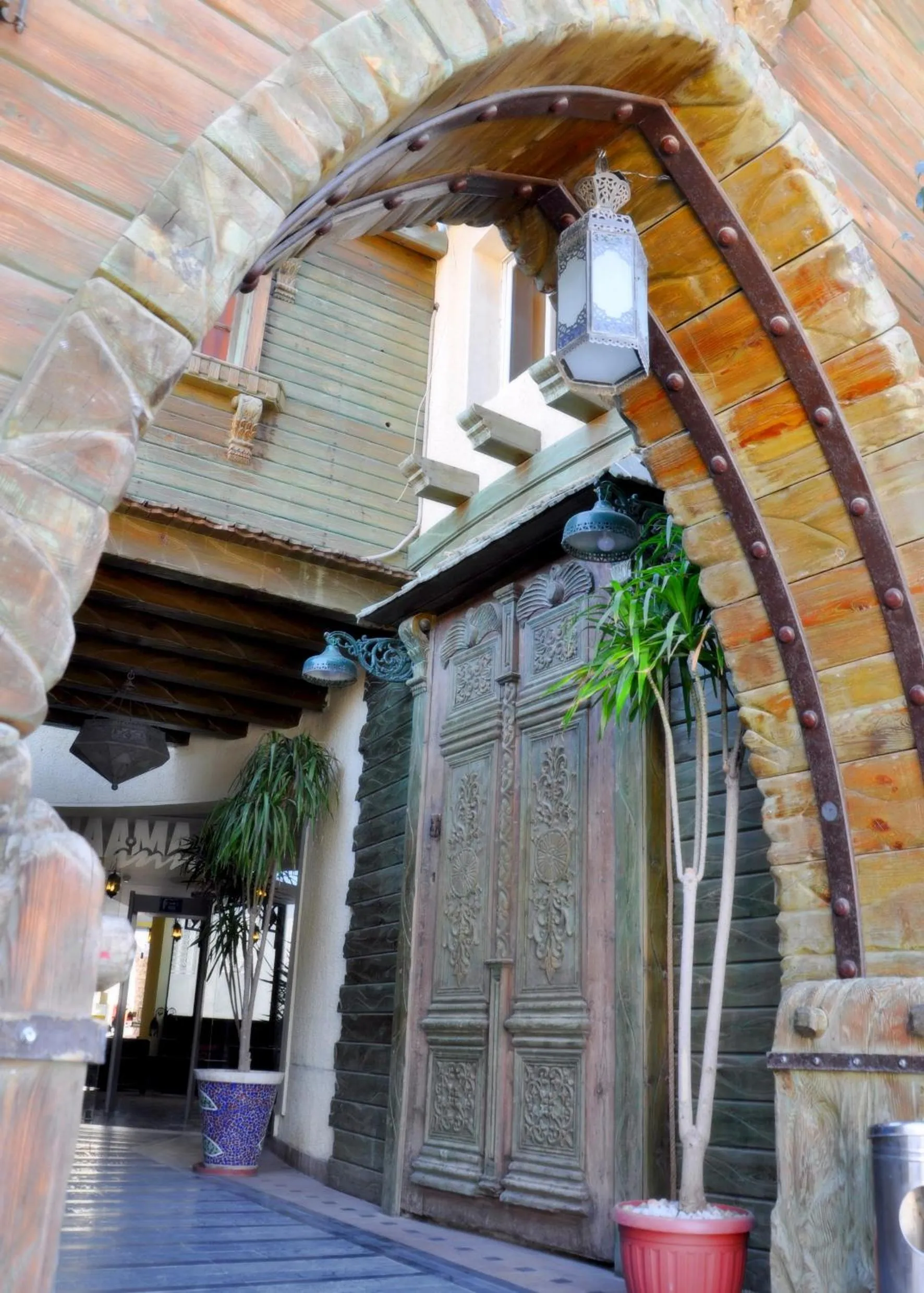 Decorative detail in Naama Inn Hotel