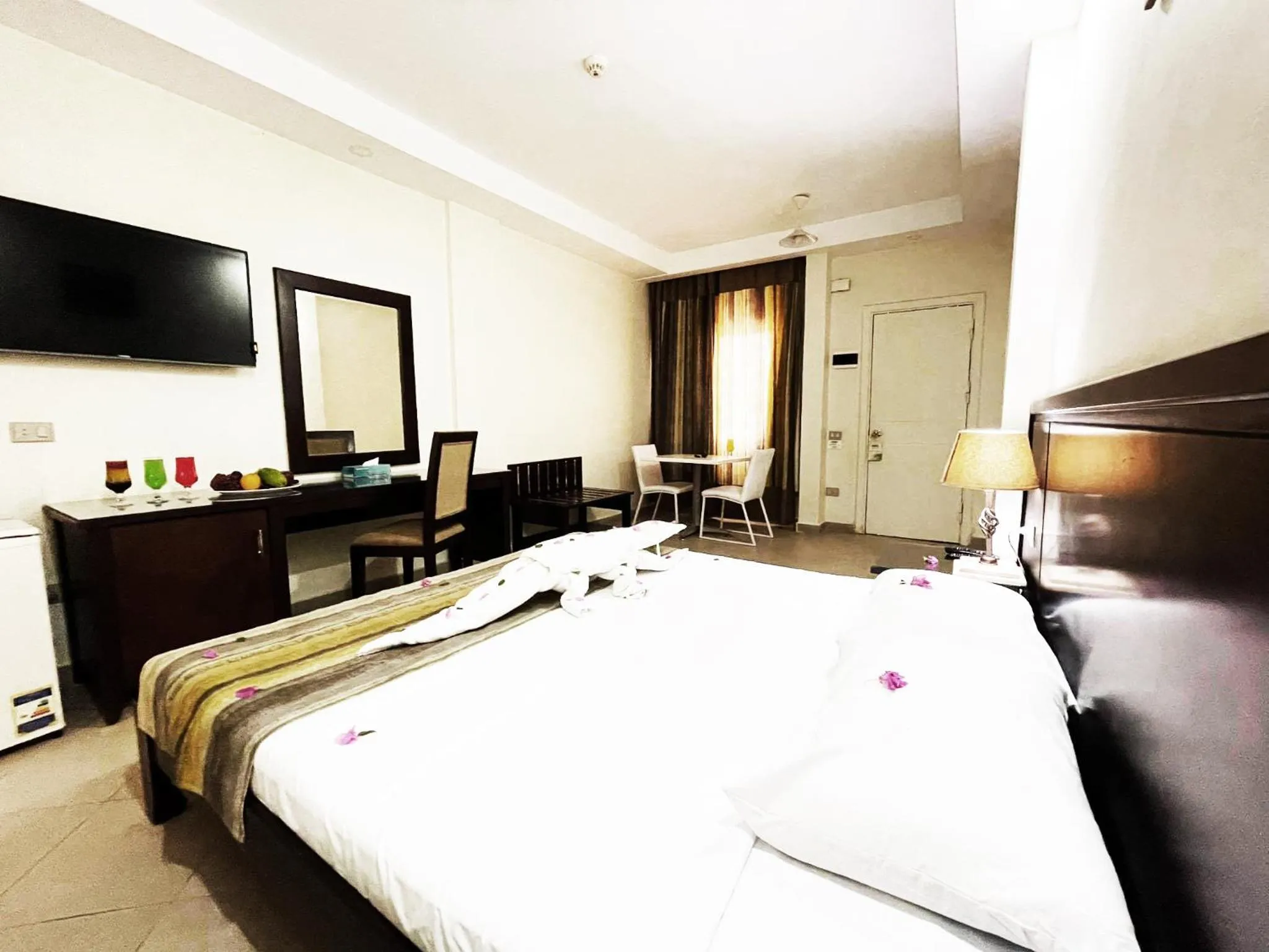 Bed in Naama Inn Hotel