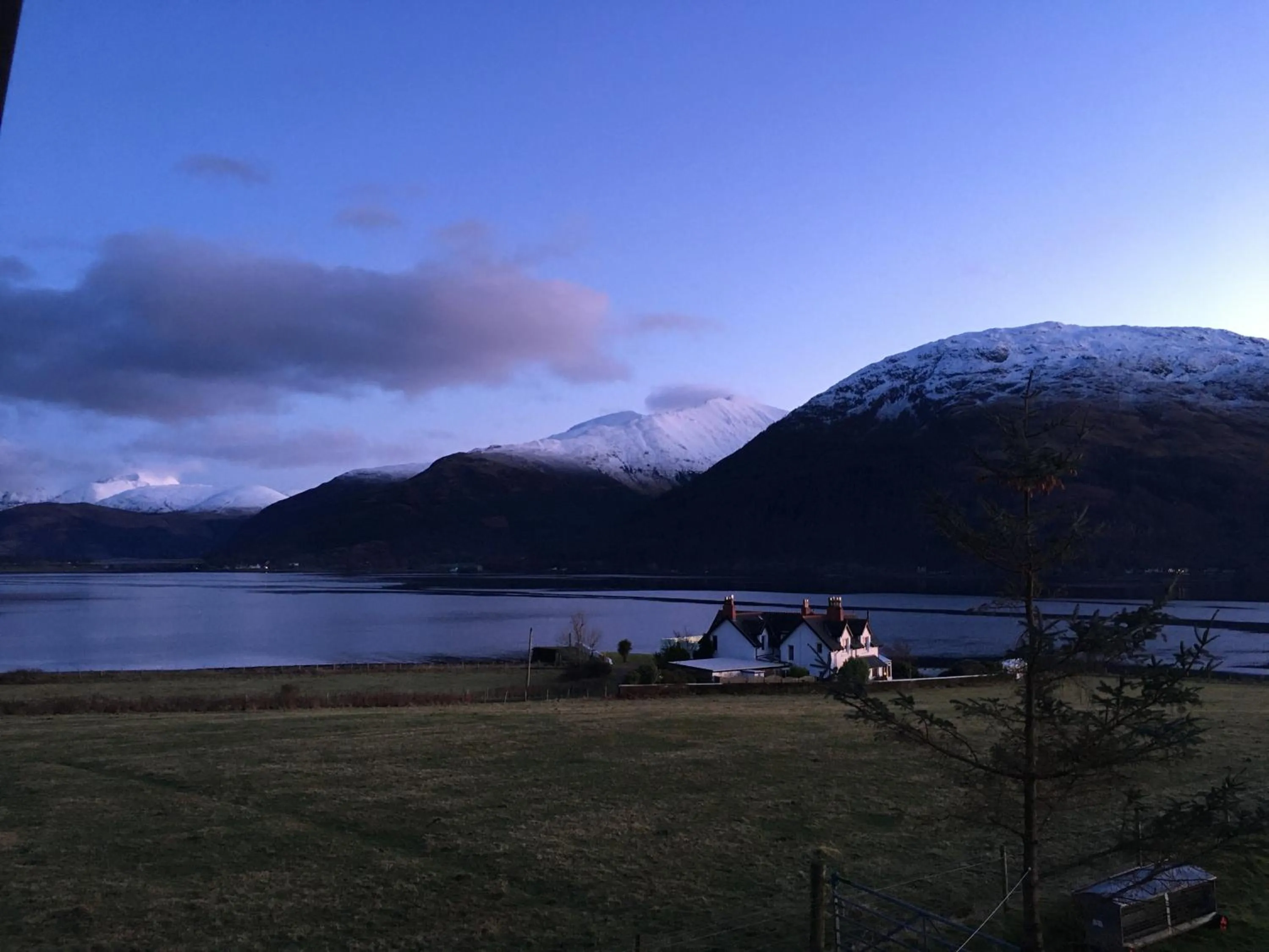 Winter in Highland Croft B&B