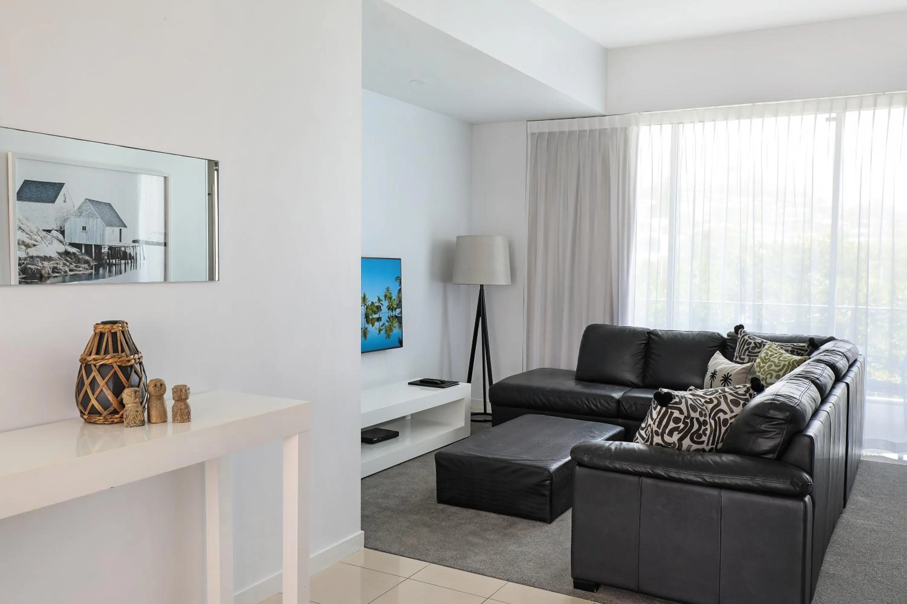 Living room in Element on Coolum Beachfront Sunshine Coast