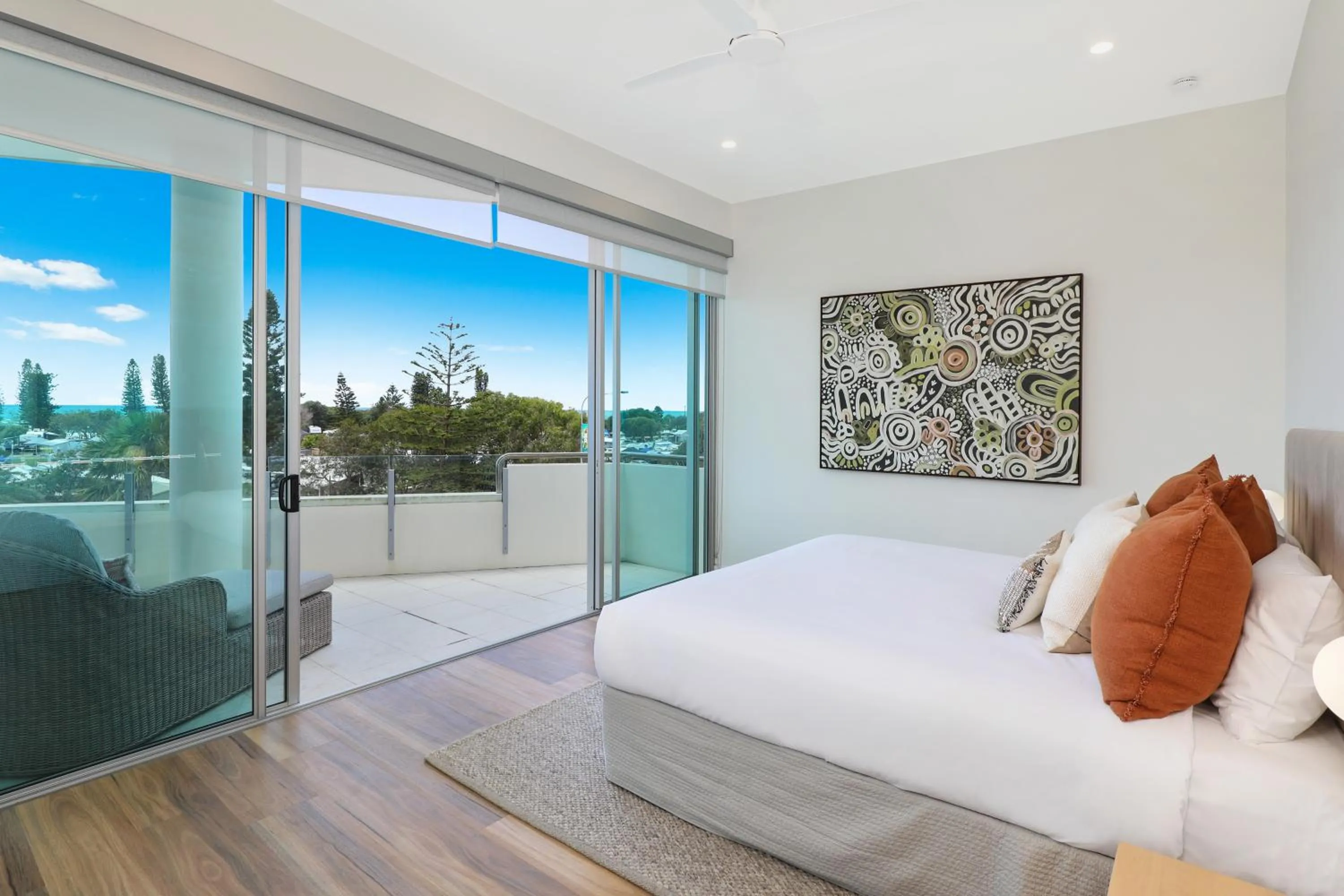 Bed in Element on Coolum Beachfront Sunshine Coast