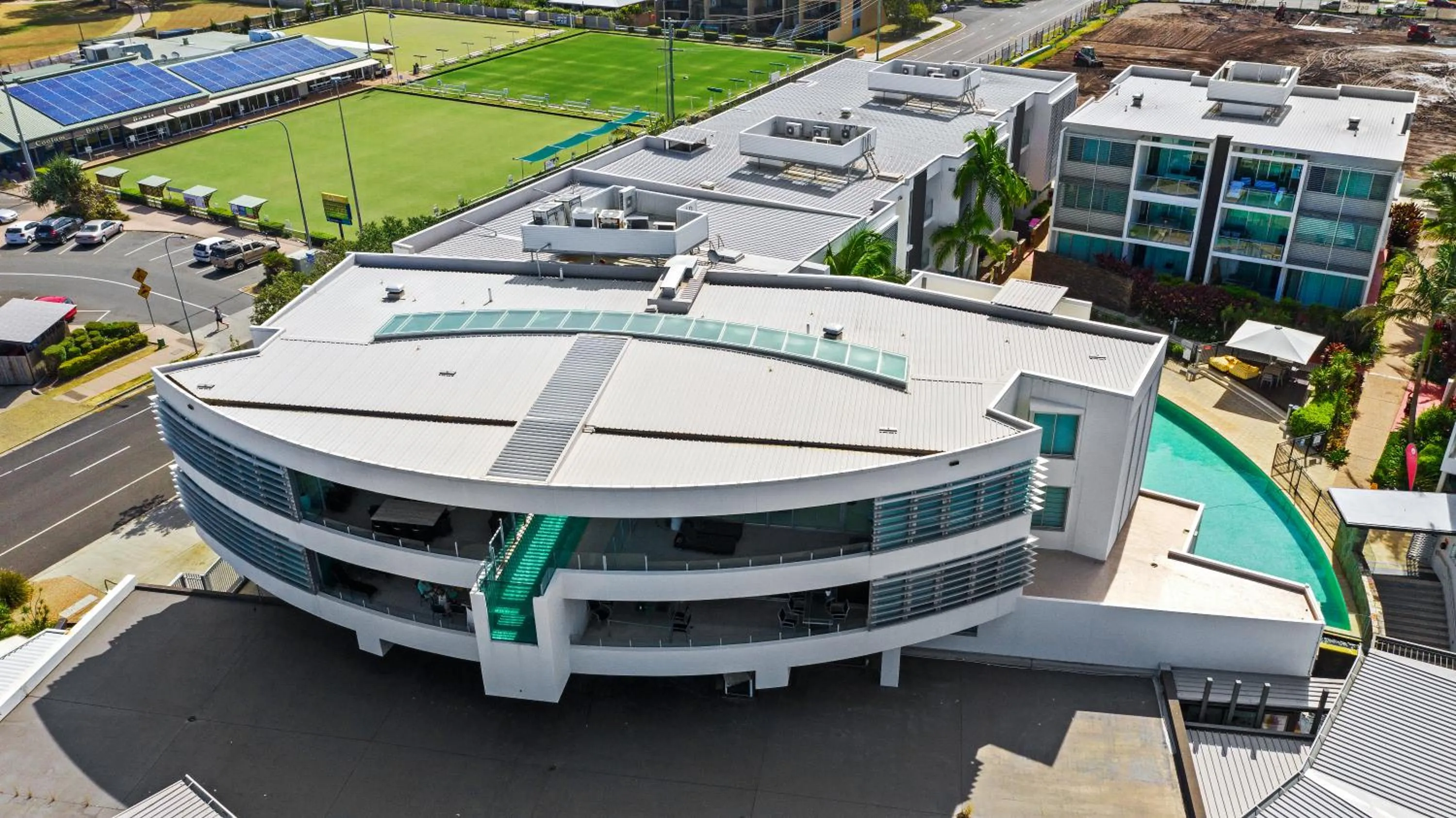 Bird's eye view in Element on Coolum Beachfront Sunshine Coast