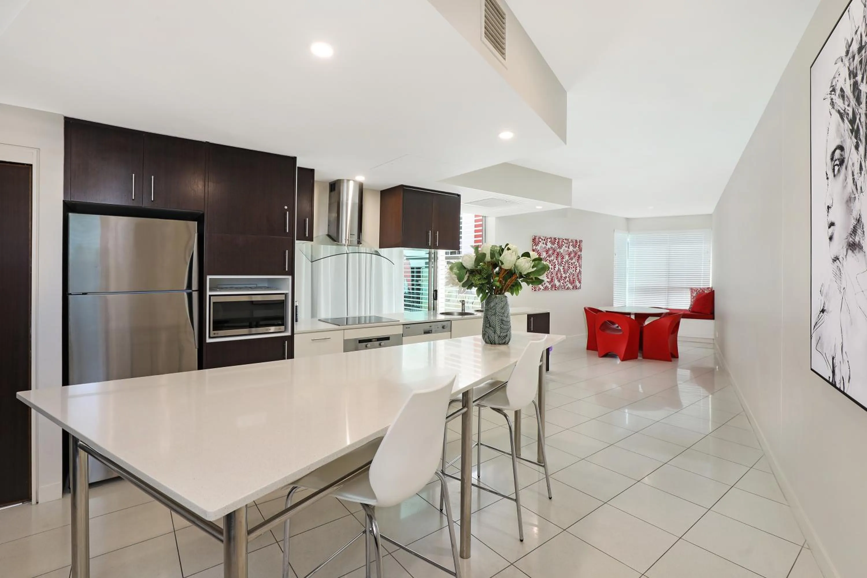 Kitchen or kitchenette in Element on Coolum Beachfront Sunshine Coast