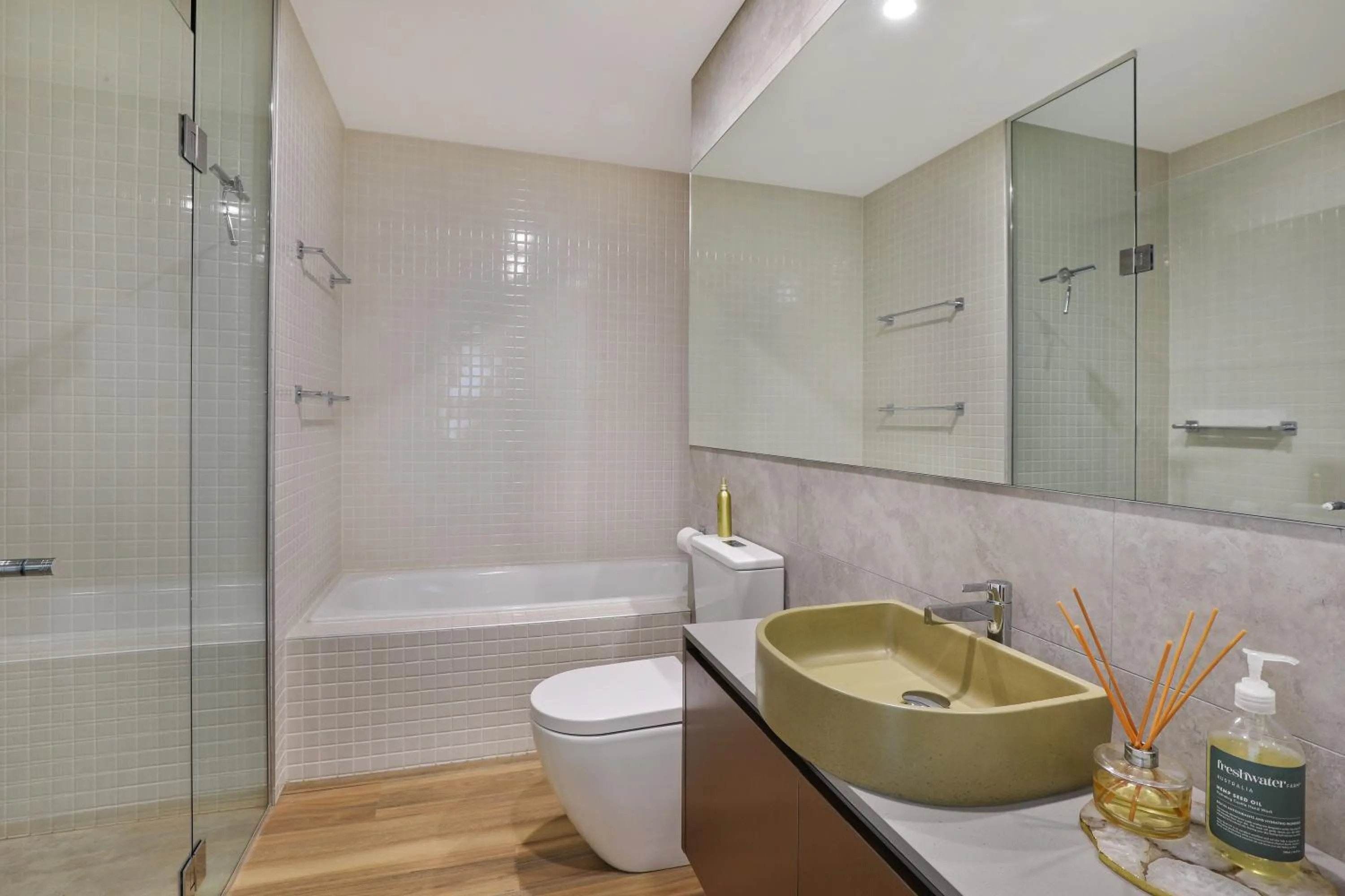 Shower in Element on Coolum Beachfront Sunshine Coast