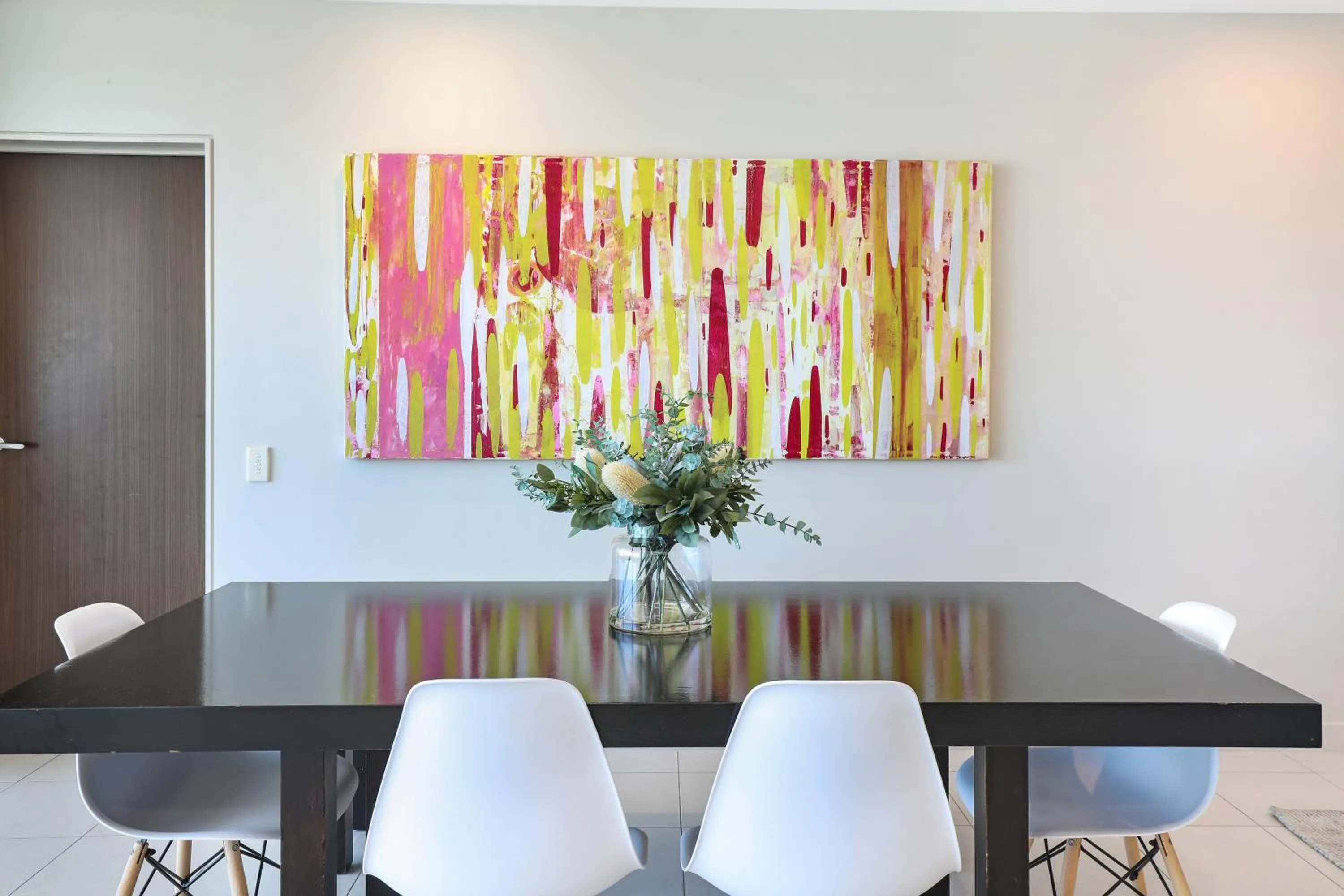 Dining area in Element on Coolum Beachfront Sunshine Coast