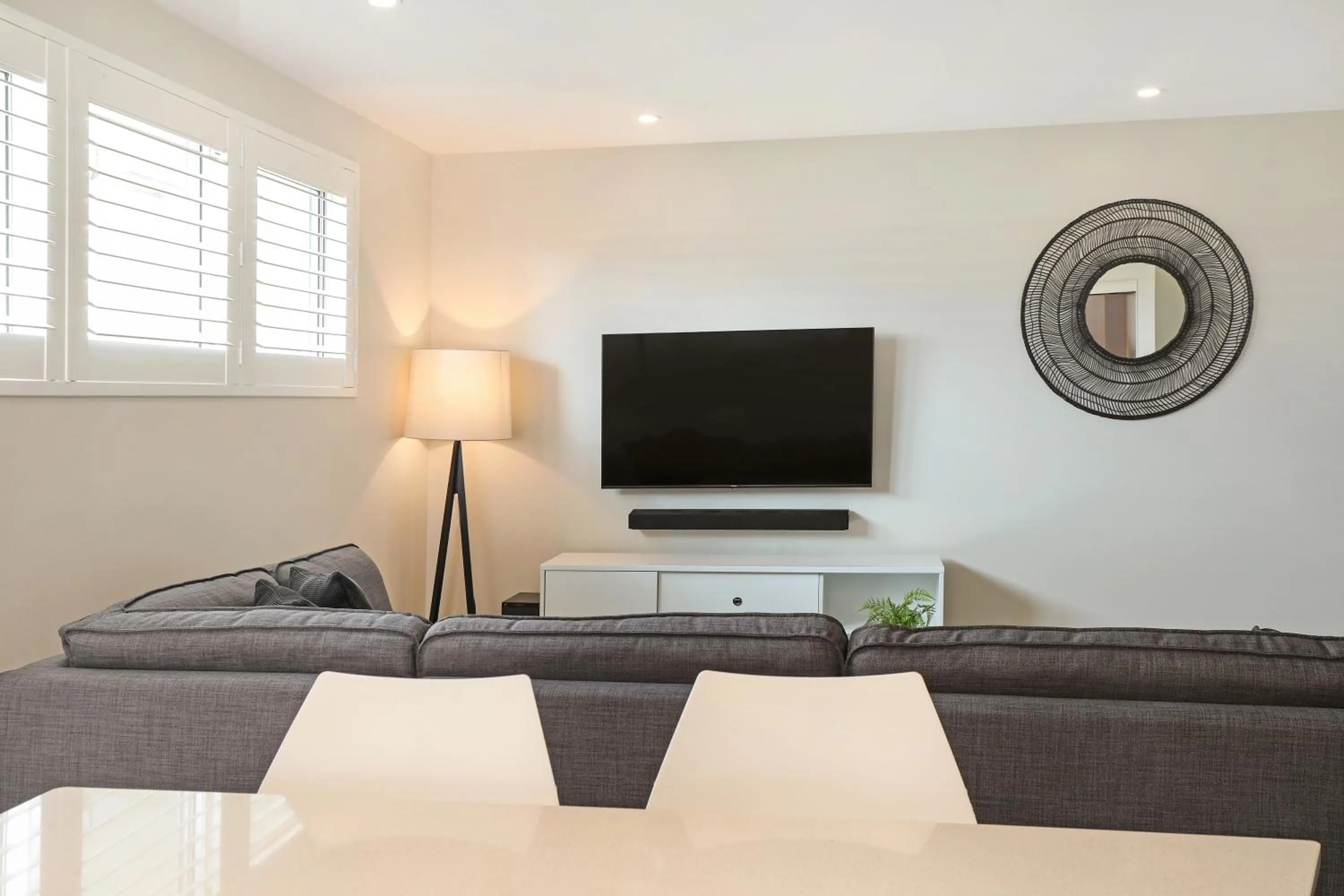Living room in Element on Coolum Beachfront Sunshine Coast