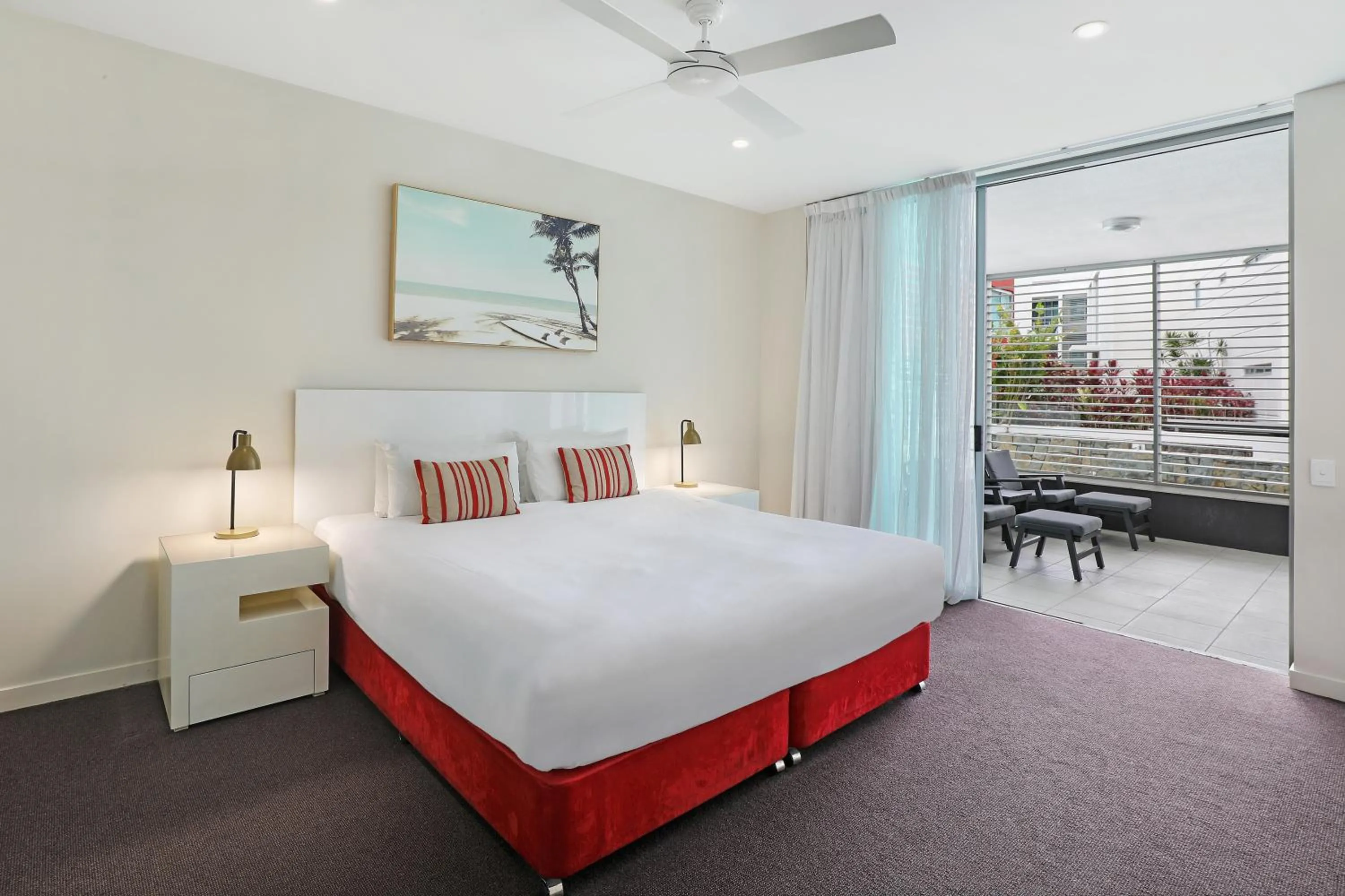 Bedroom, Bed in Element on Coolum Beachfront Sunshine Coast