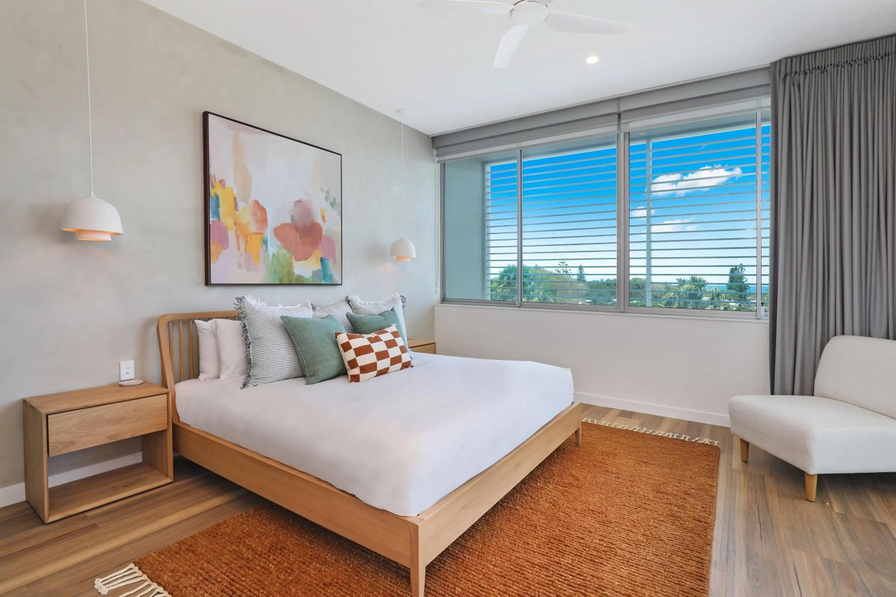 Bed in Element on Coolum Beachfront Sunshine Coast