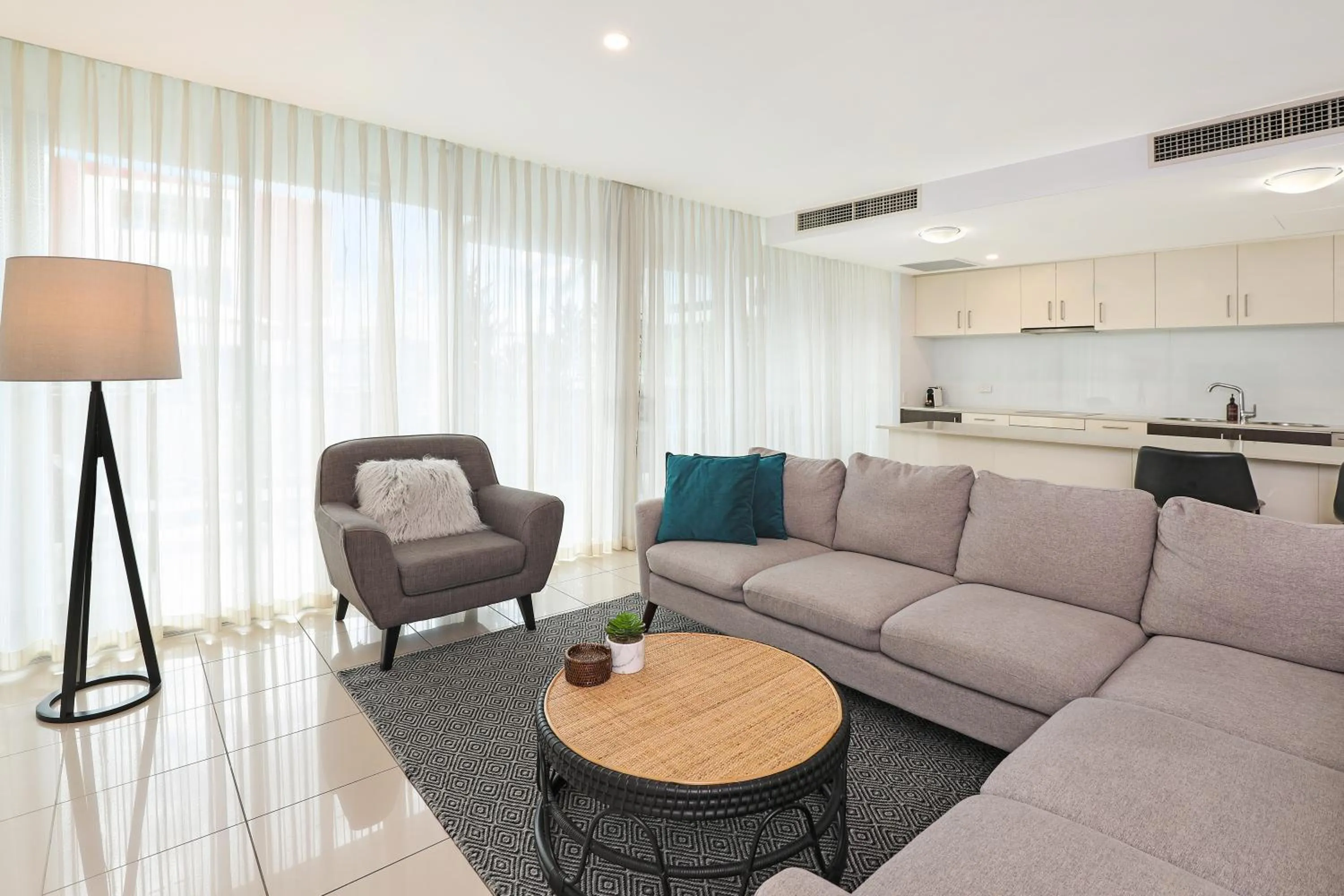Kitchen or kitchenette in Element on Coolum Beachfront Sunshine Coast