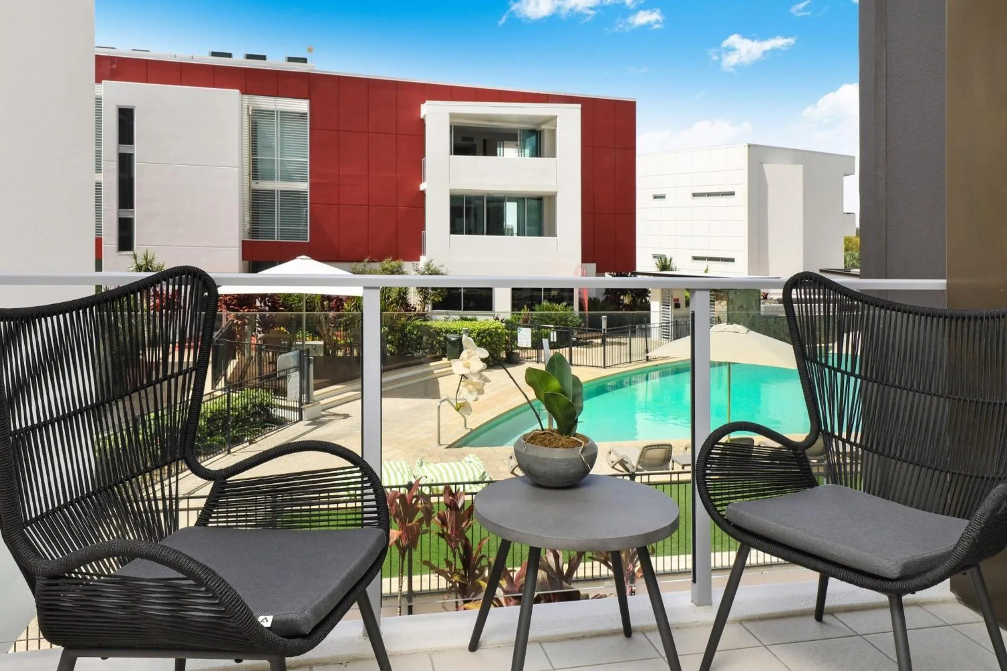 Balcony/Terrace in Element on Coolum Beachfront Sunshine Coast