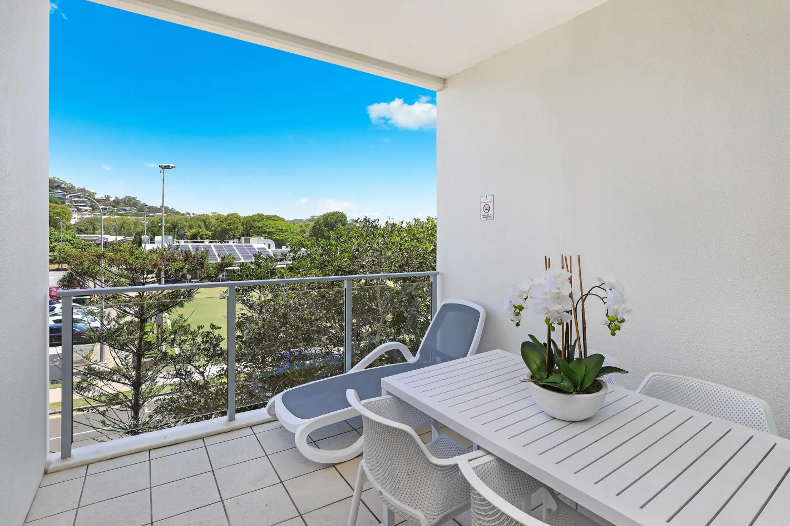 Patio in Element on Coolum Beachfront Sunshine Coast