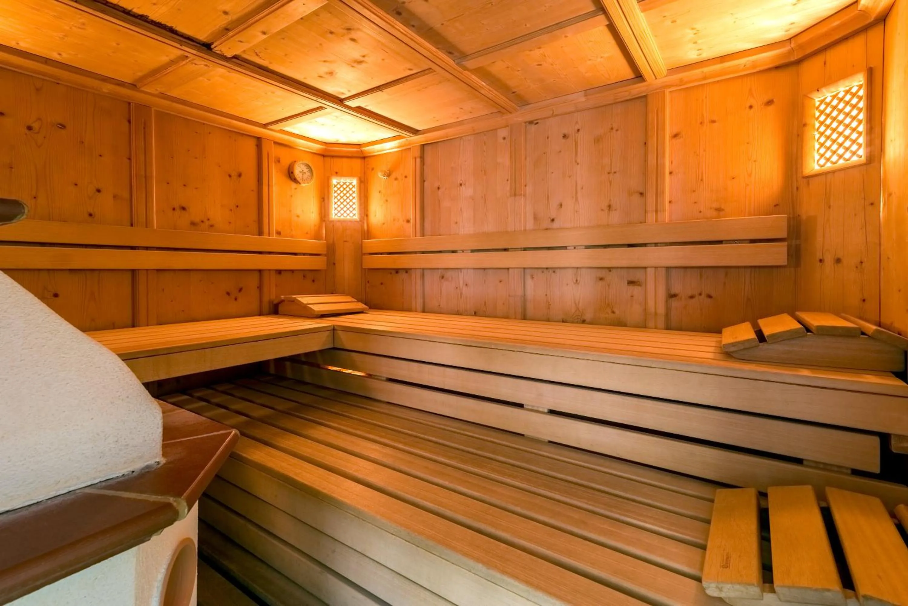 Sauna in Hotel Garni Chasa Nova